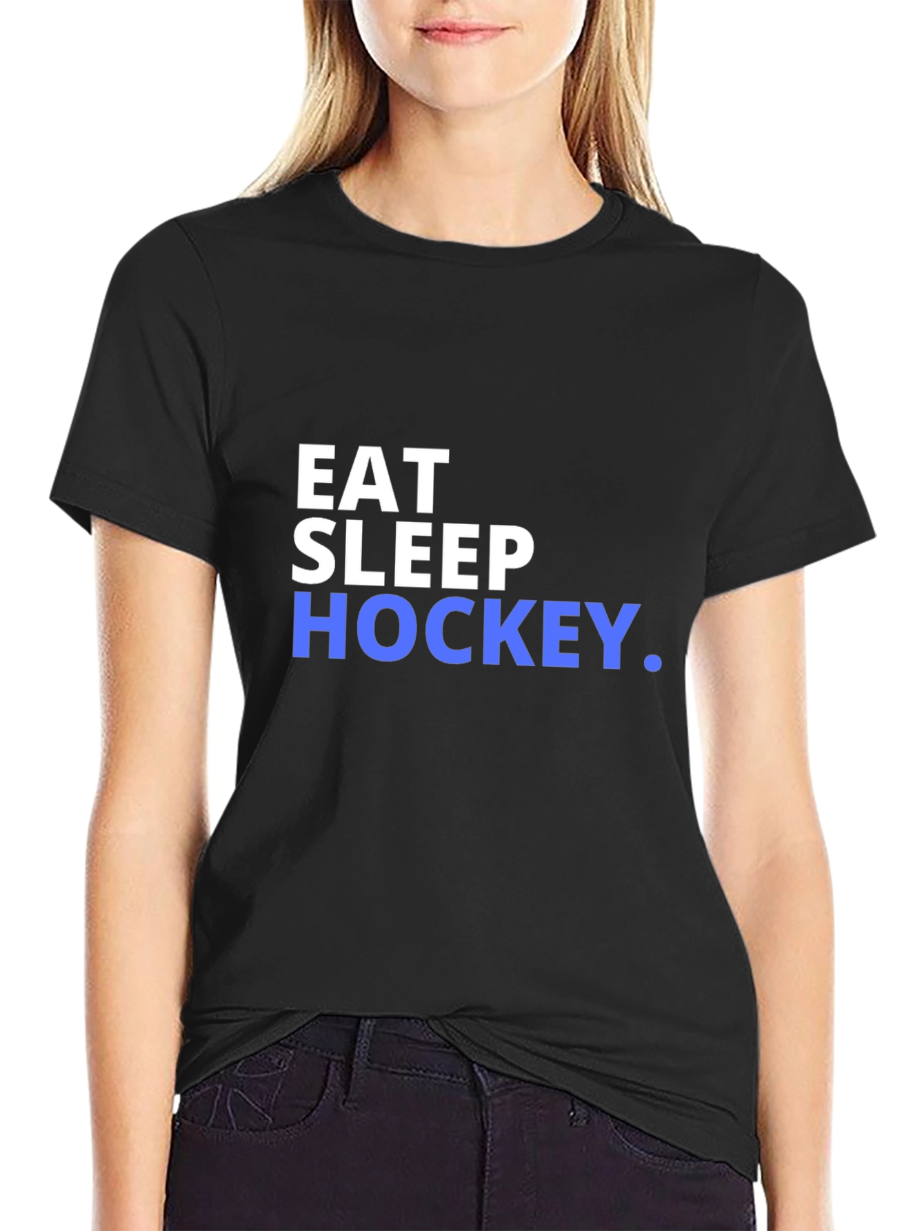 Eat Sleep Hockey T-Shirt - Comfortable and Stylish