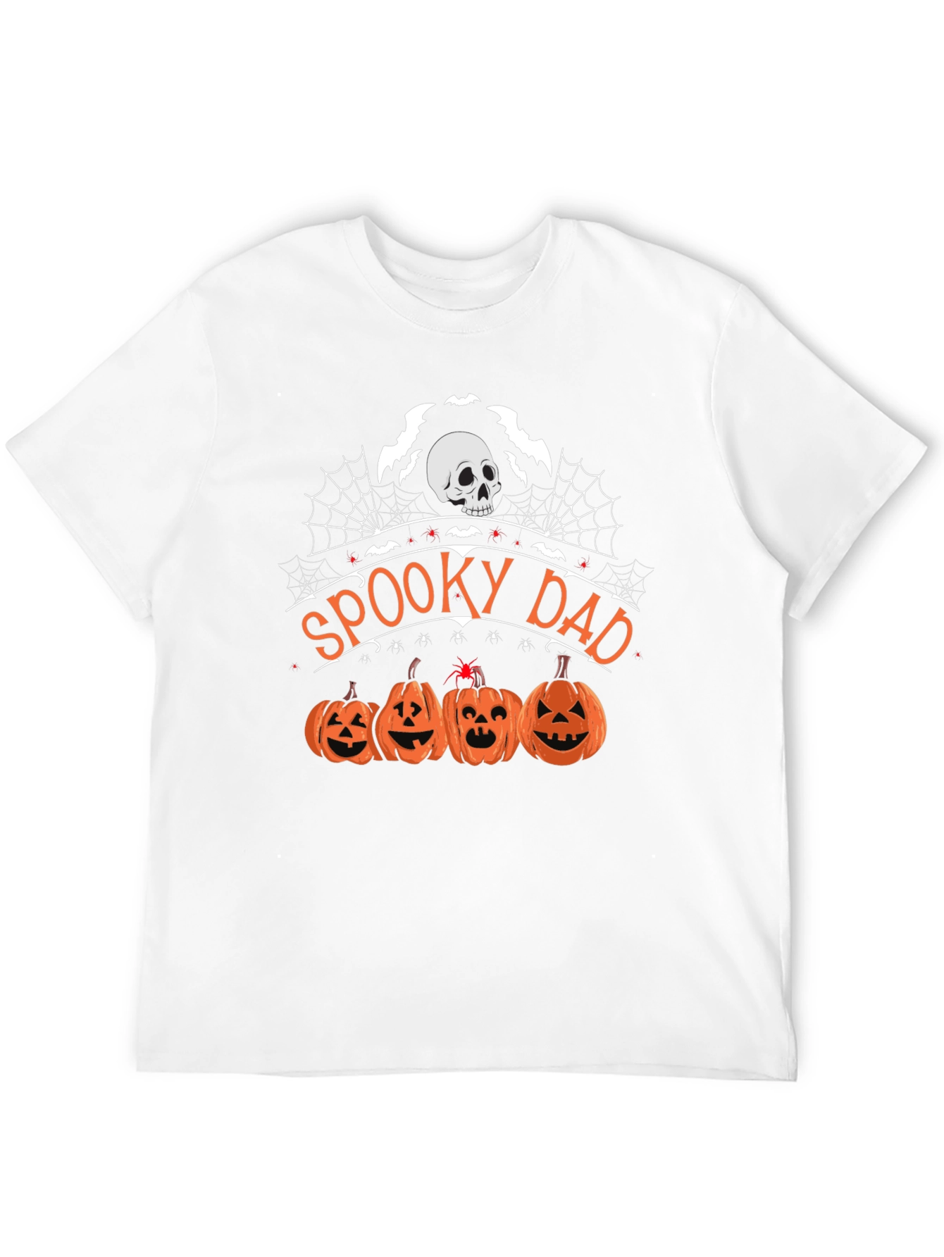 Spooky Dad Halloween Graphic T-Shirt