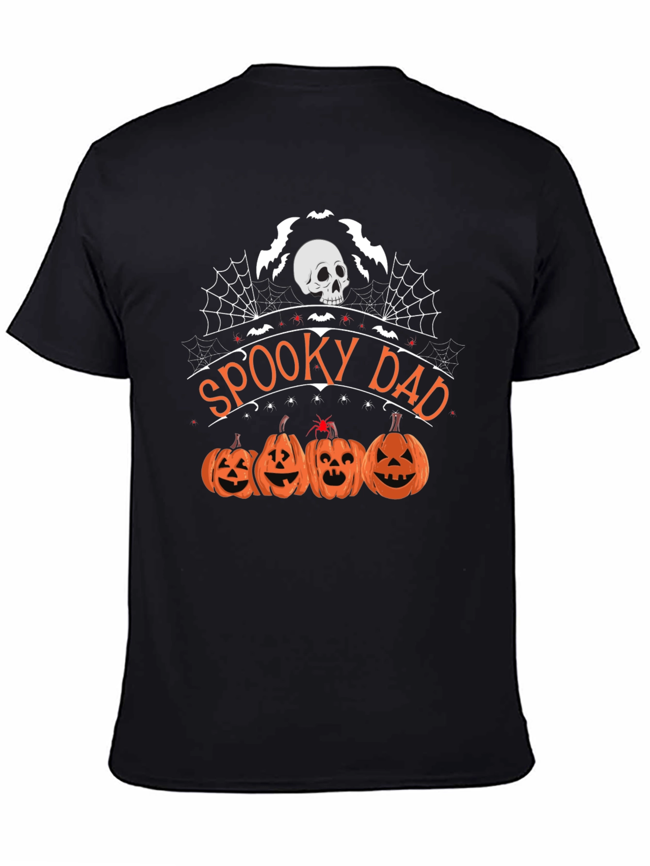 Spooky Dad Halloween Graphic T-Shirt