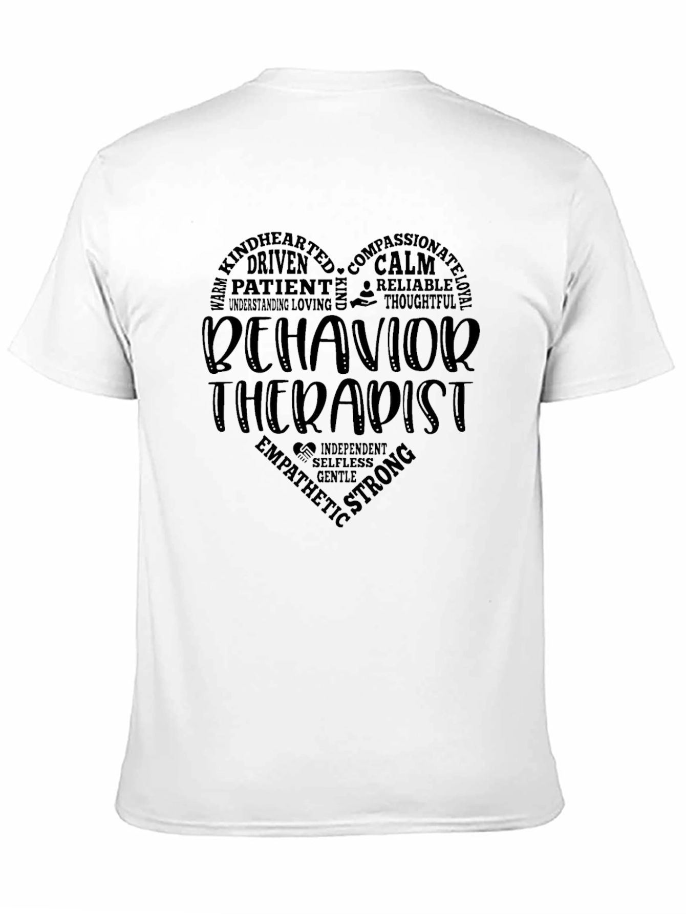 Behavior Therapist Heart T-Shirt