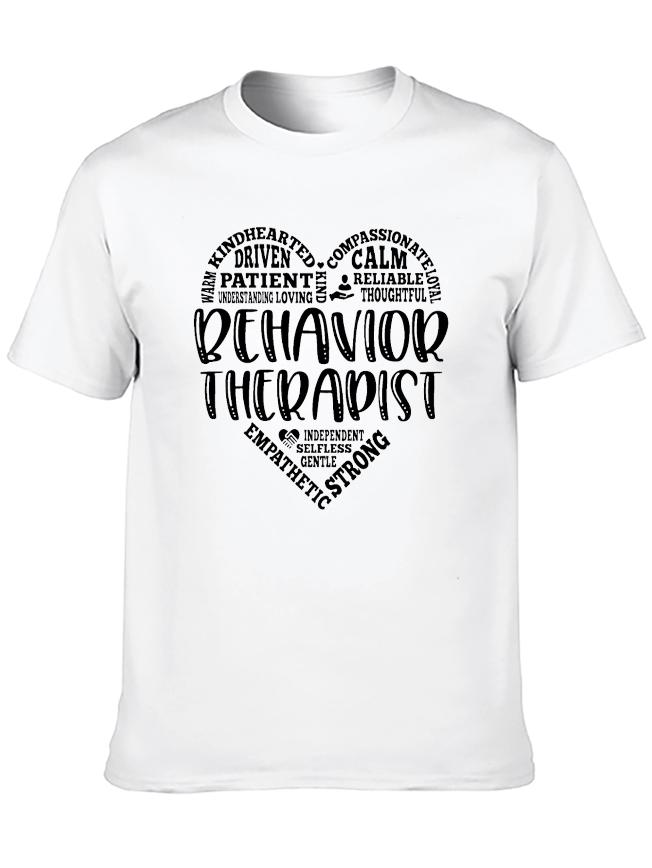 Behavior Therapist Heart T-Shirt