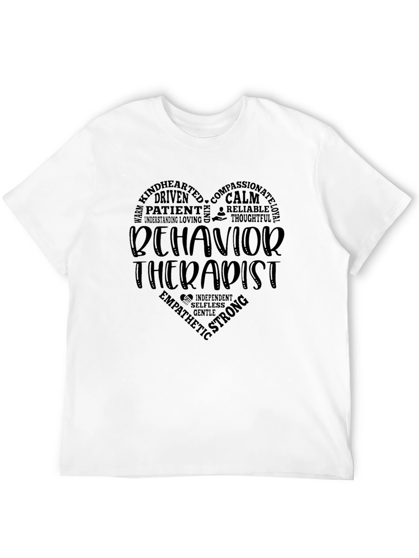 Behavior Therapist Heart T-Shirt
