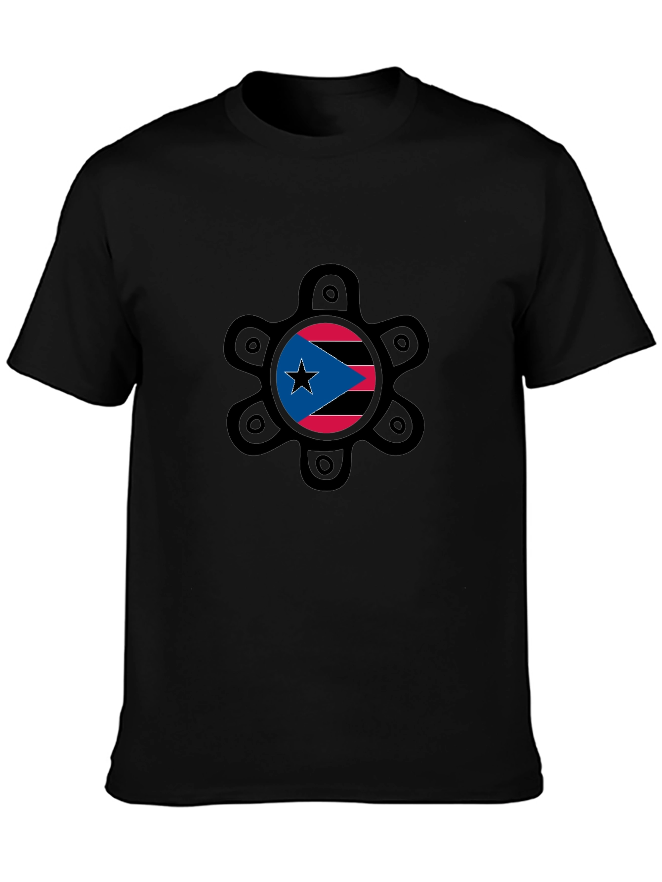 Puerto Rico Flag Graphic Tee - Boricua Pride