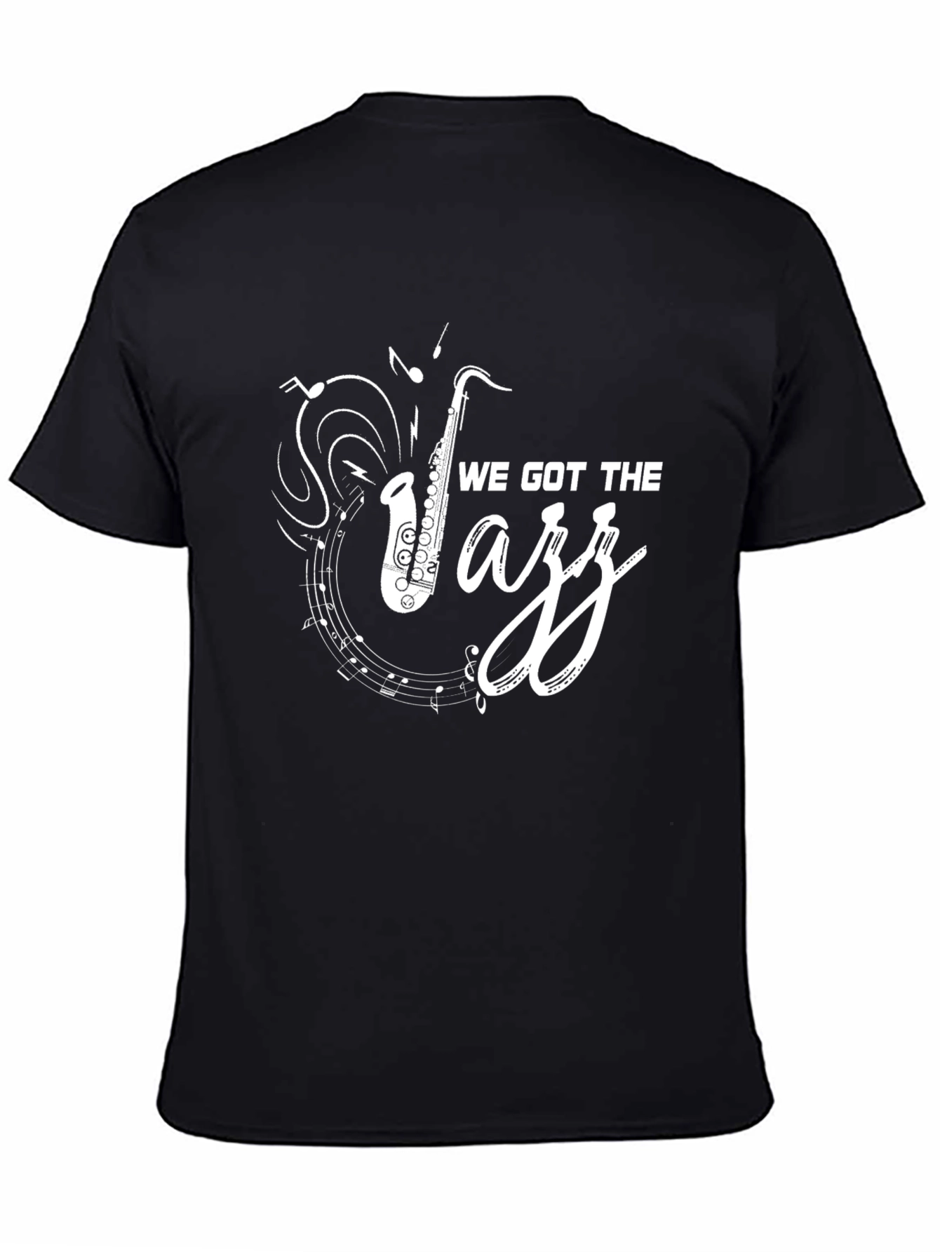 We Got The Jazz Black Graphic Tee