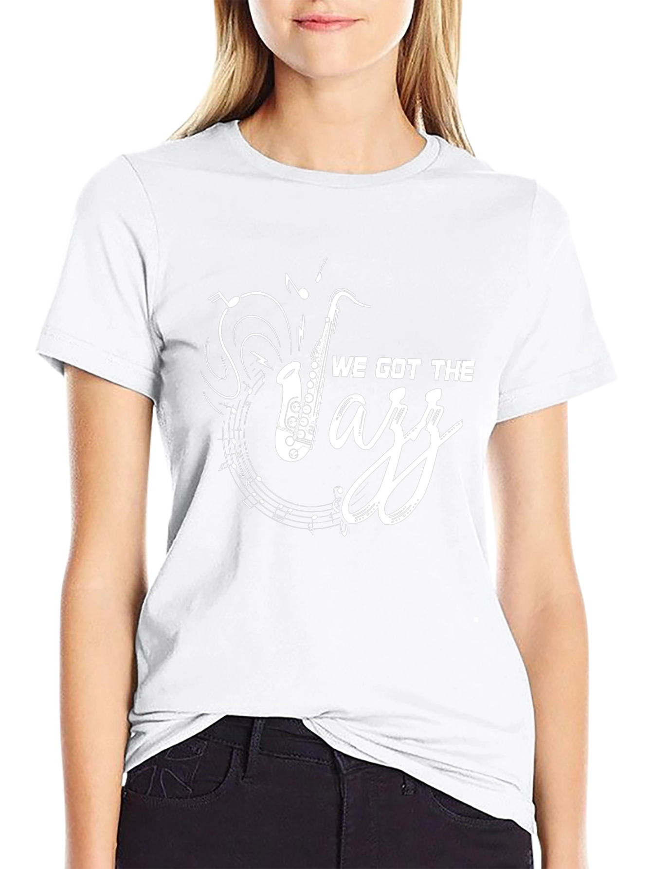 We Got The Jazz Black Graphic Tee