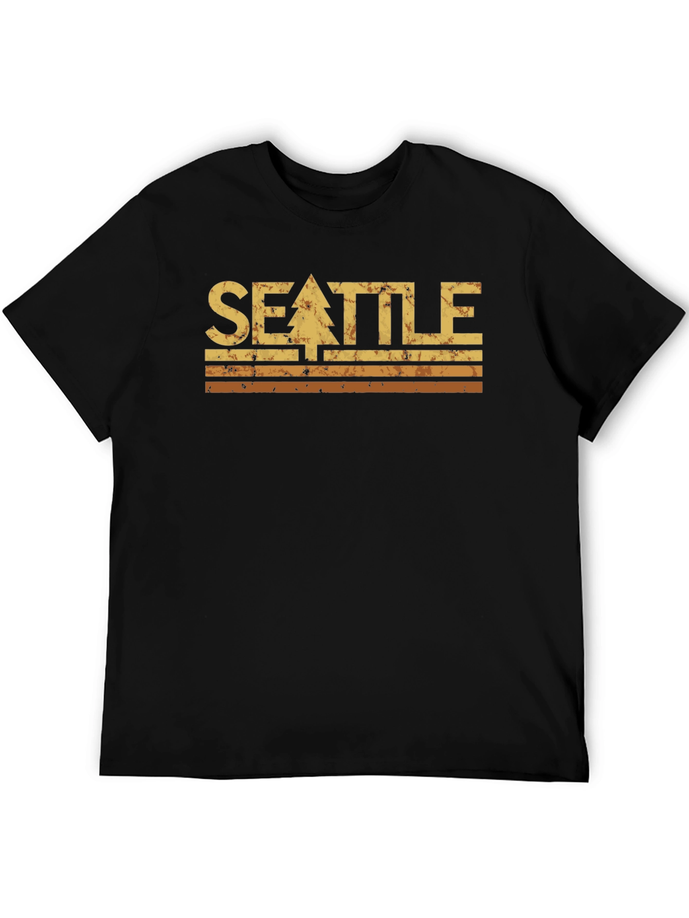 Seattle Tree Retro T-Shirt