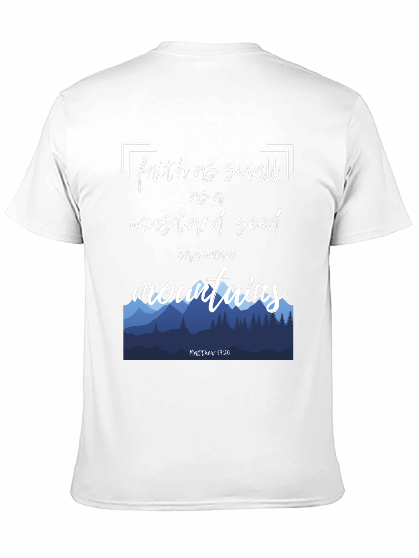 Faith Mustard Seed Mountain Graphic Tee