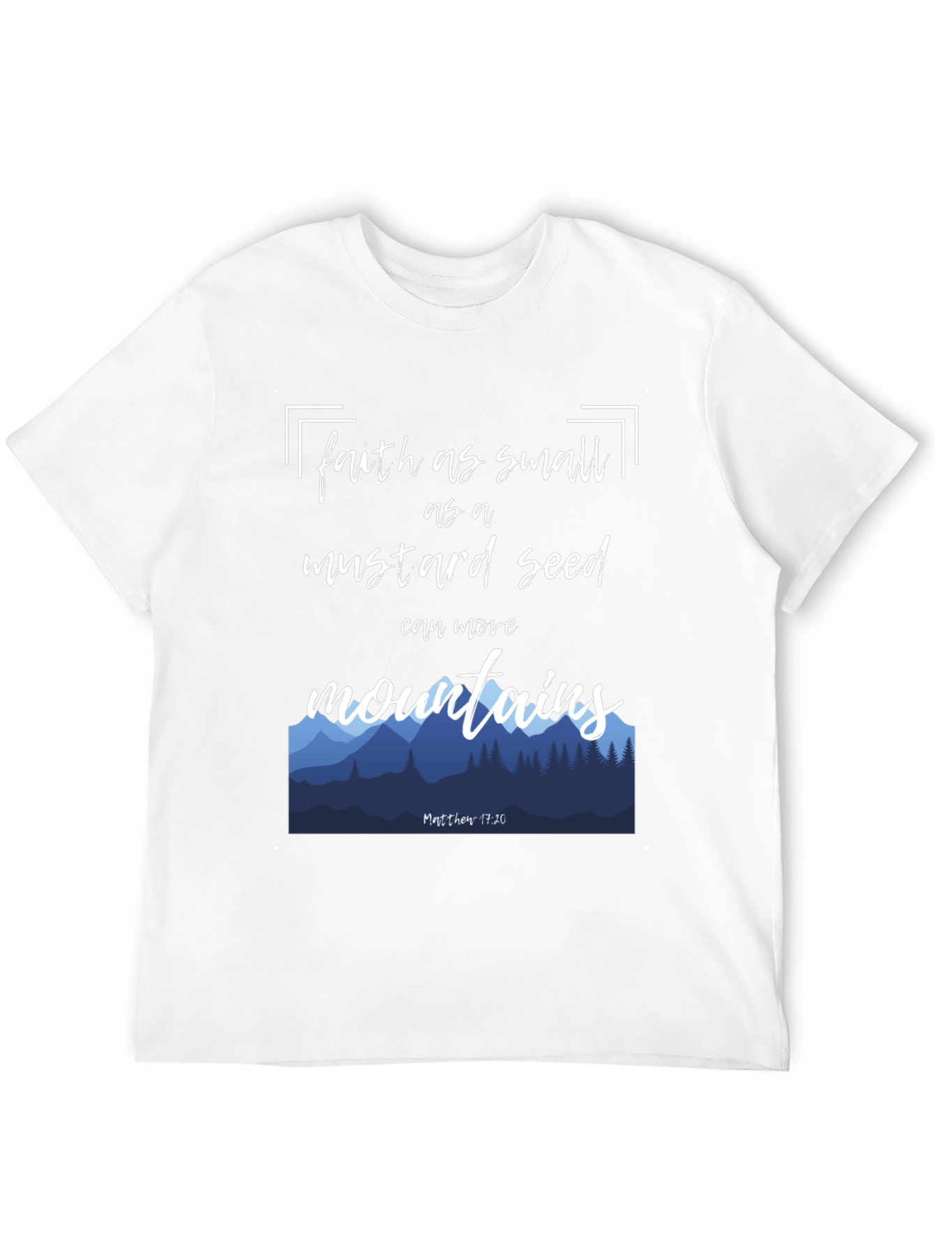 Faith Mustard Seed Mountain Graphic Tee