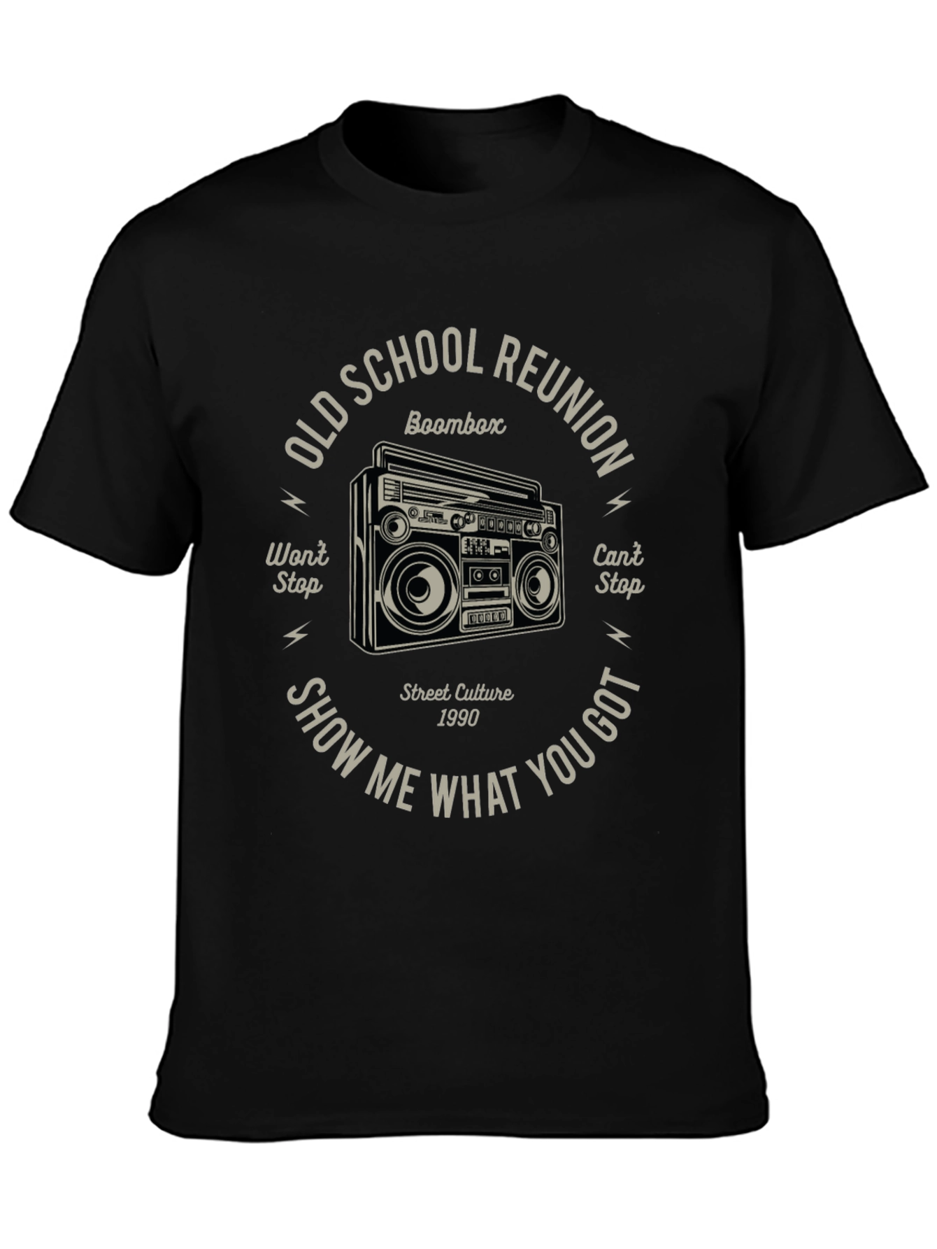 Old School Reunion Boombox T-Shirt