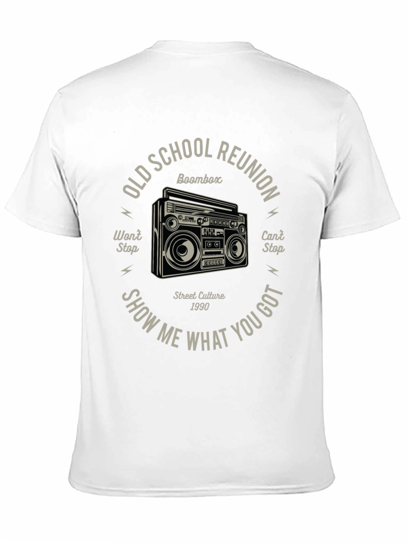 Old School Reunion Boombox T-Shirt