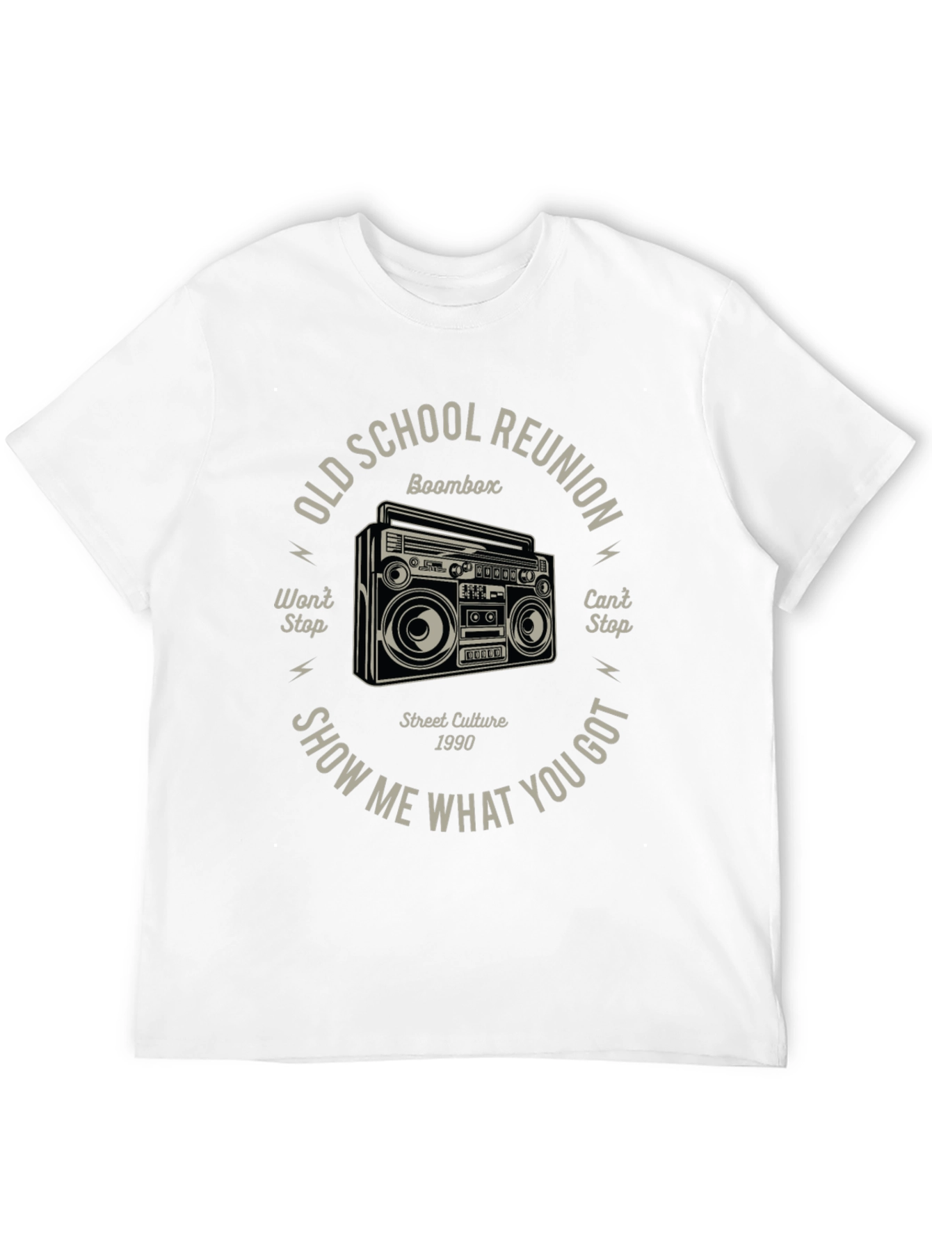 Old School Reunion Boombox T-Shirt