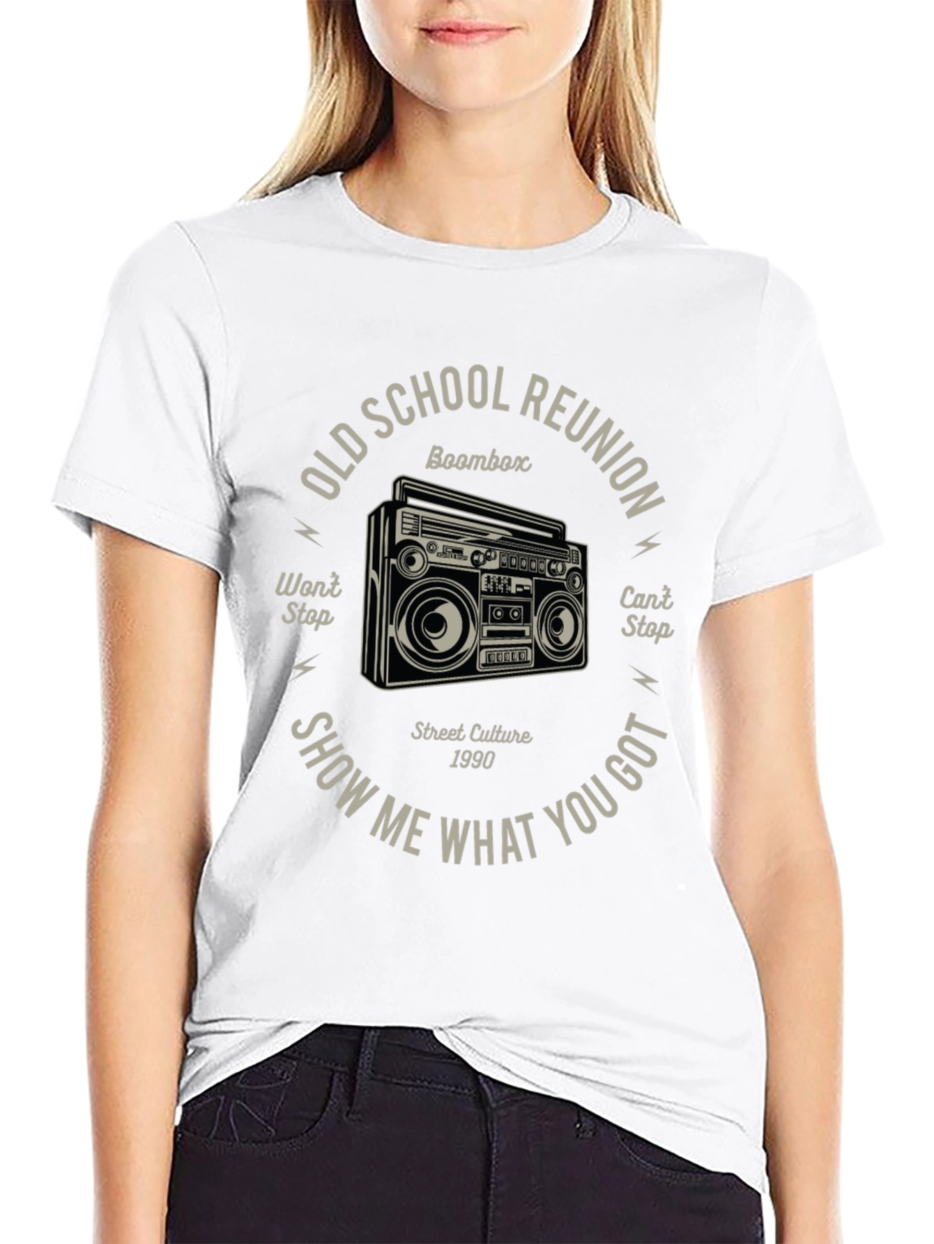 Old School Reunion Boombox T-Shirt