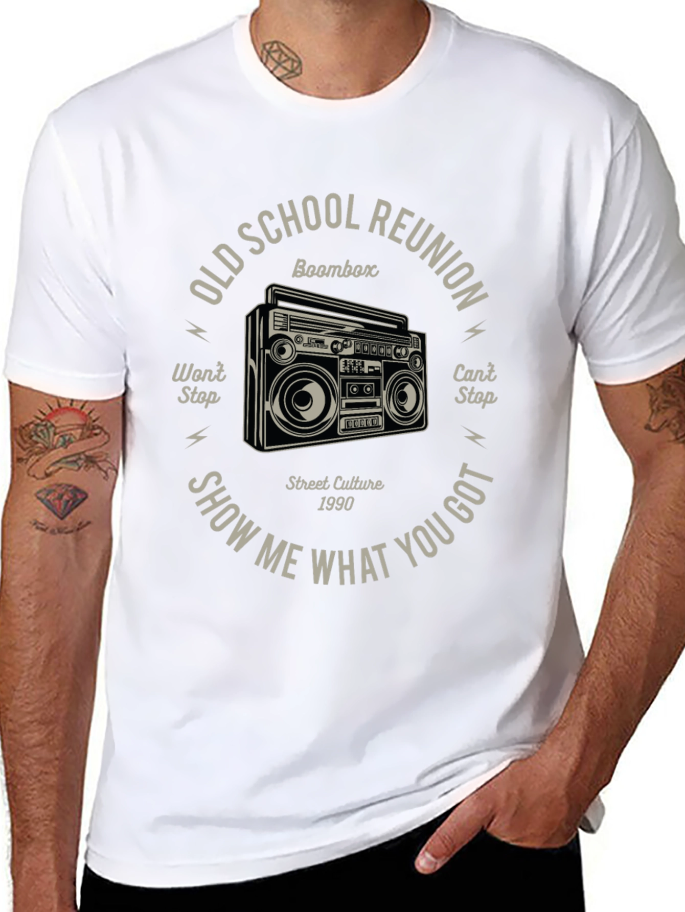Old School Reunion Boombox T-Shirt