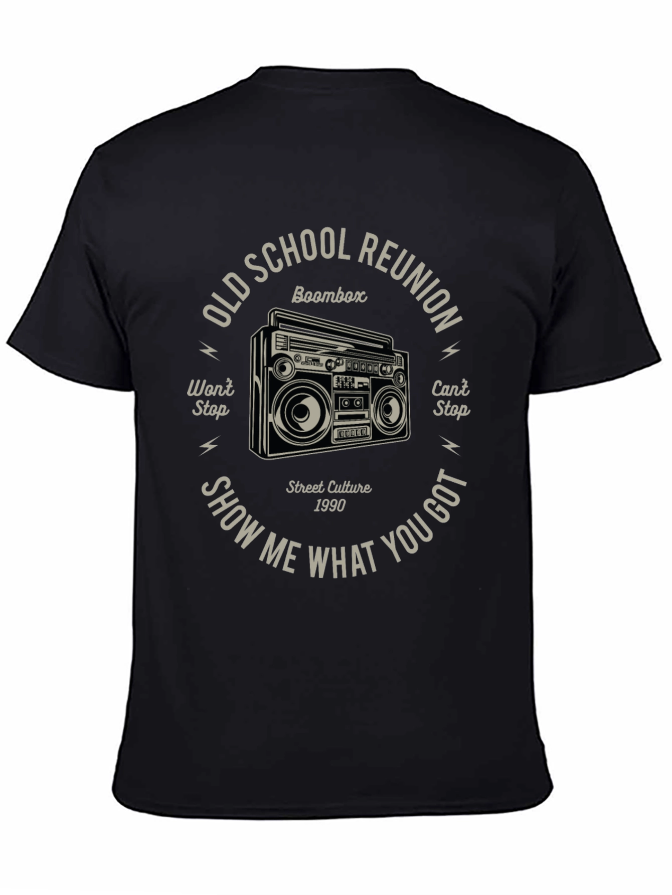Old School Reunion Boombox T-Shirt