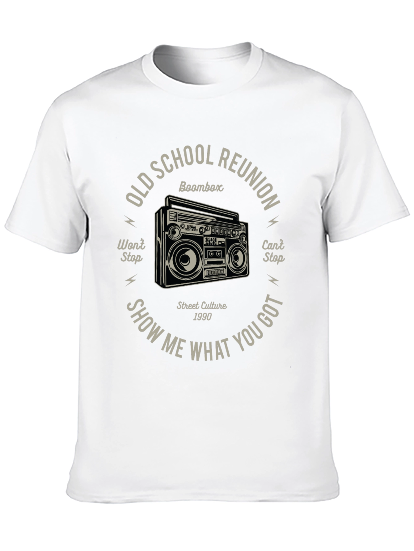 Old School Reunion Boombox T-Shirt
