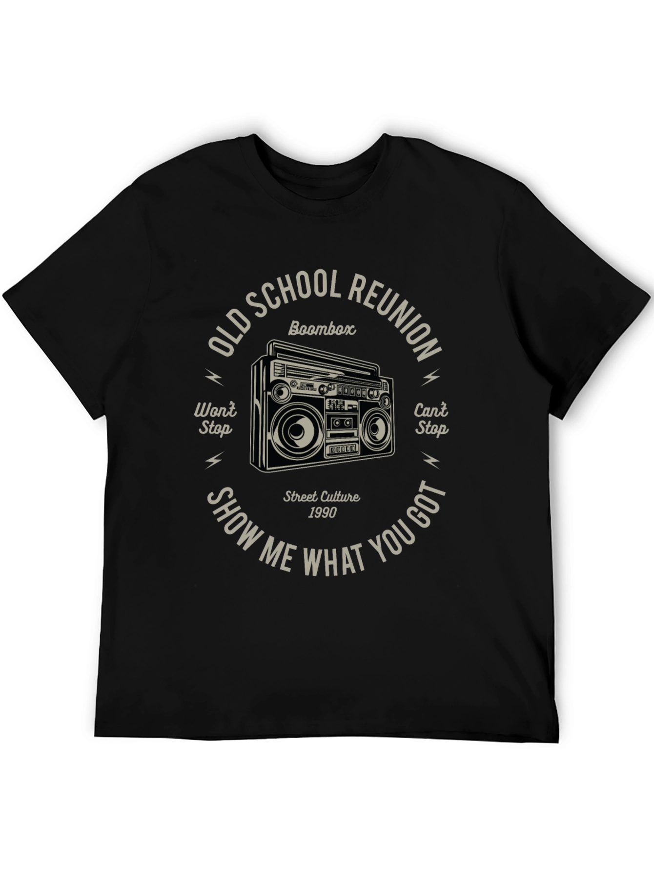 Old School Reunion Boombox T-Shirt