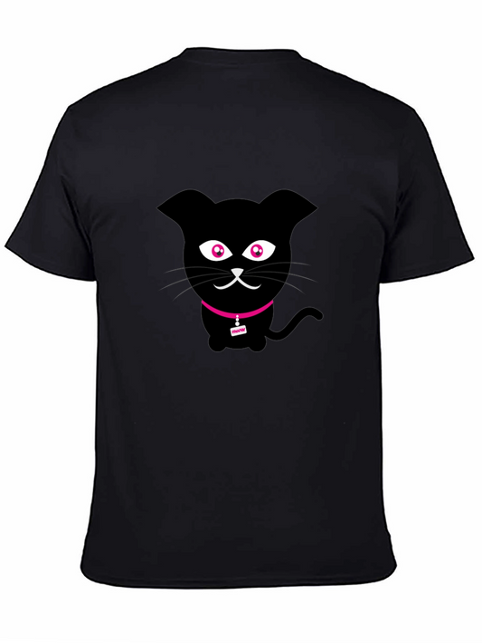 Black Cat Graphic T-Shirt