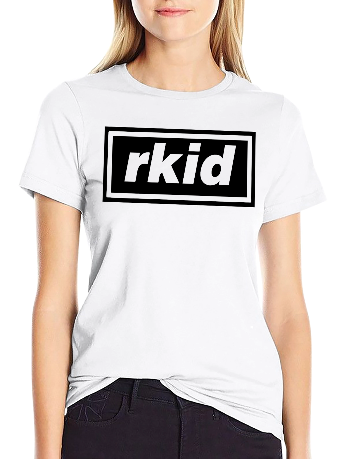 Rkid Graphic Print T-Shirt - Black
