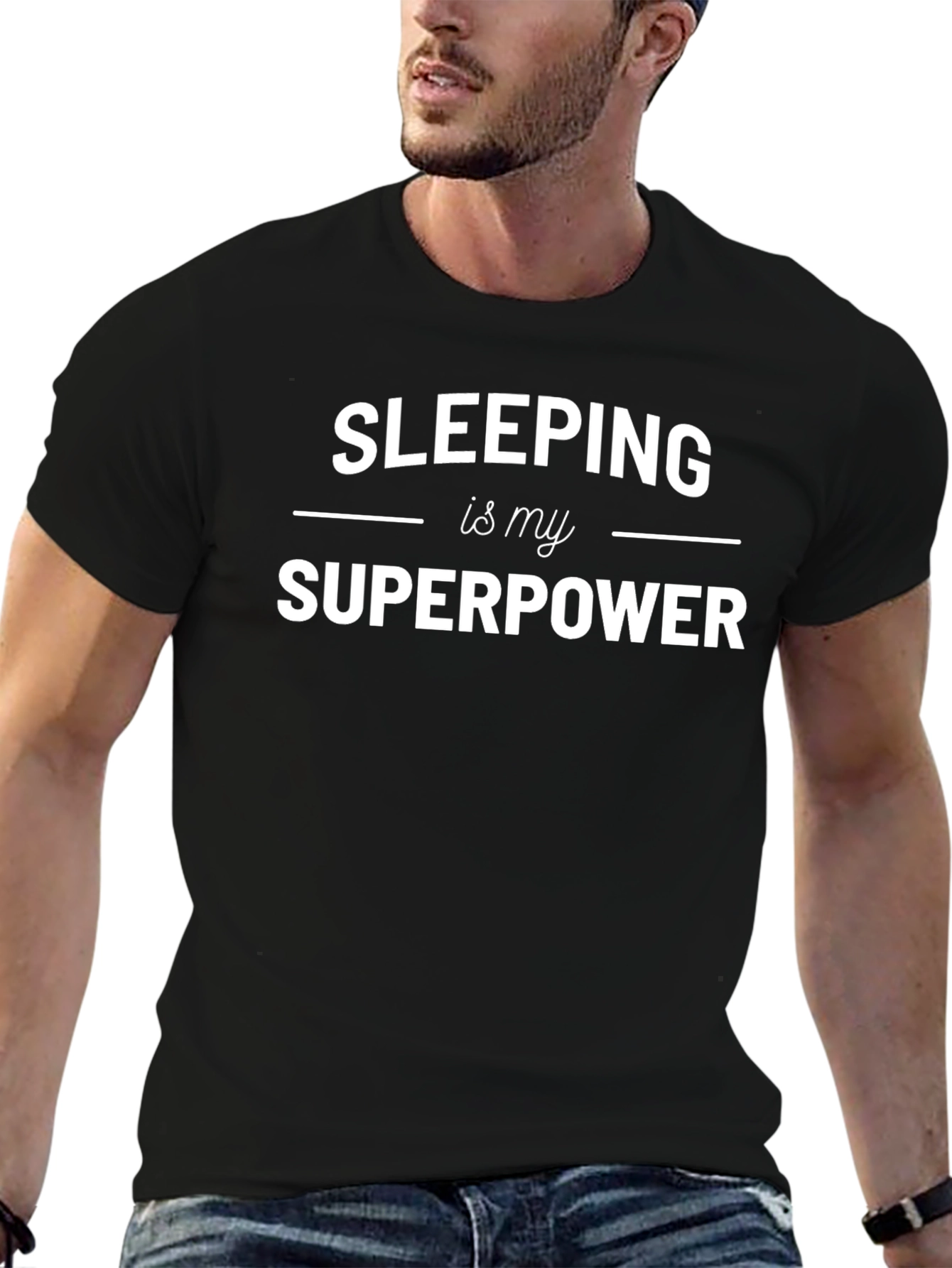 Sleeping is My Superpower Graphic T-Shirt