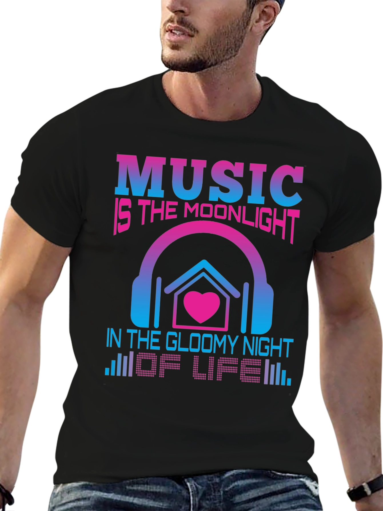 Music is the Moonlight T-Shirt