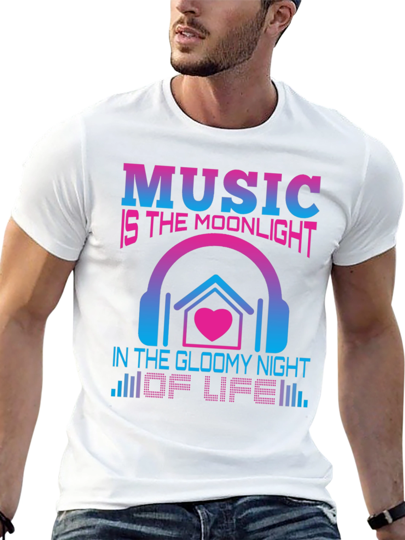 Music is the Moonlight T-Shirt