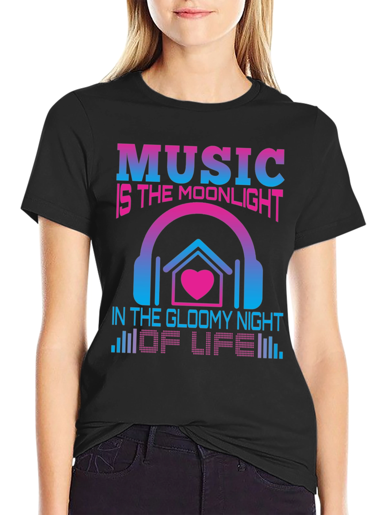 Music is the Moonlight T-Shirt