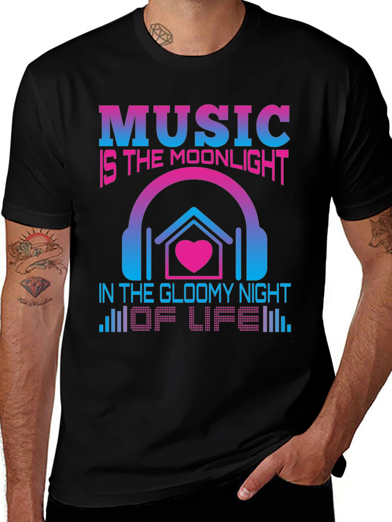 Music is the Moonlight T-Shirt
