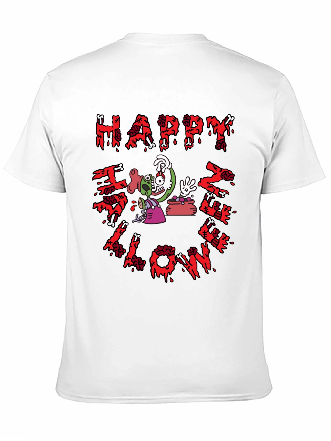 Happy Halloween Zombie T-Shirt