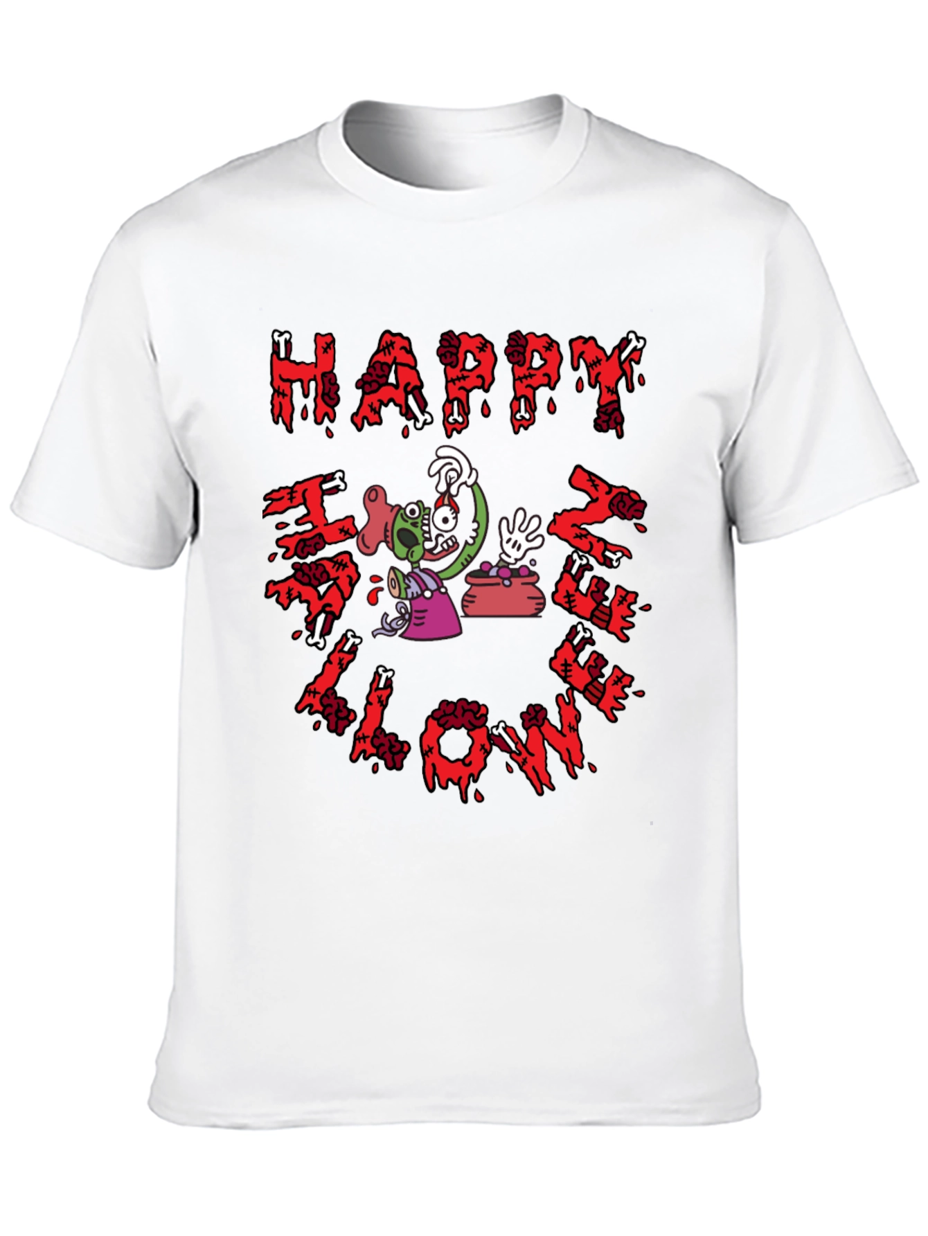 Happy Halloween Zombie T-Shirt