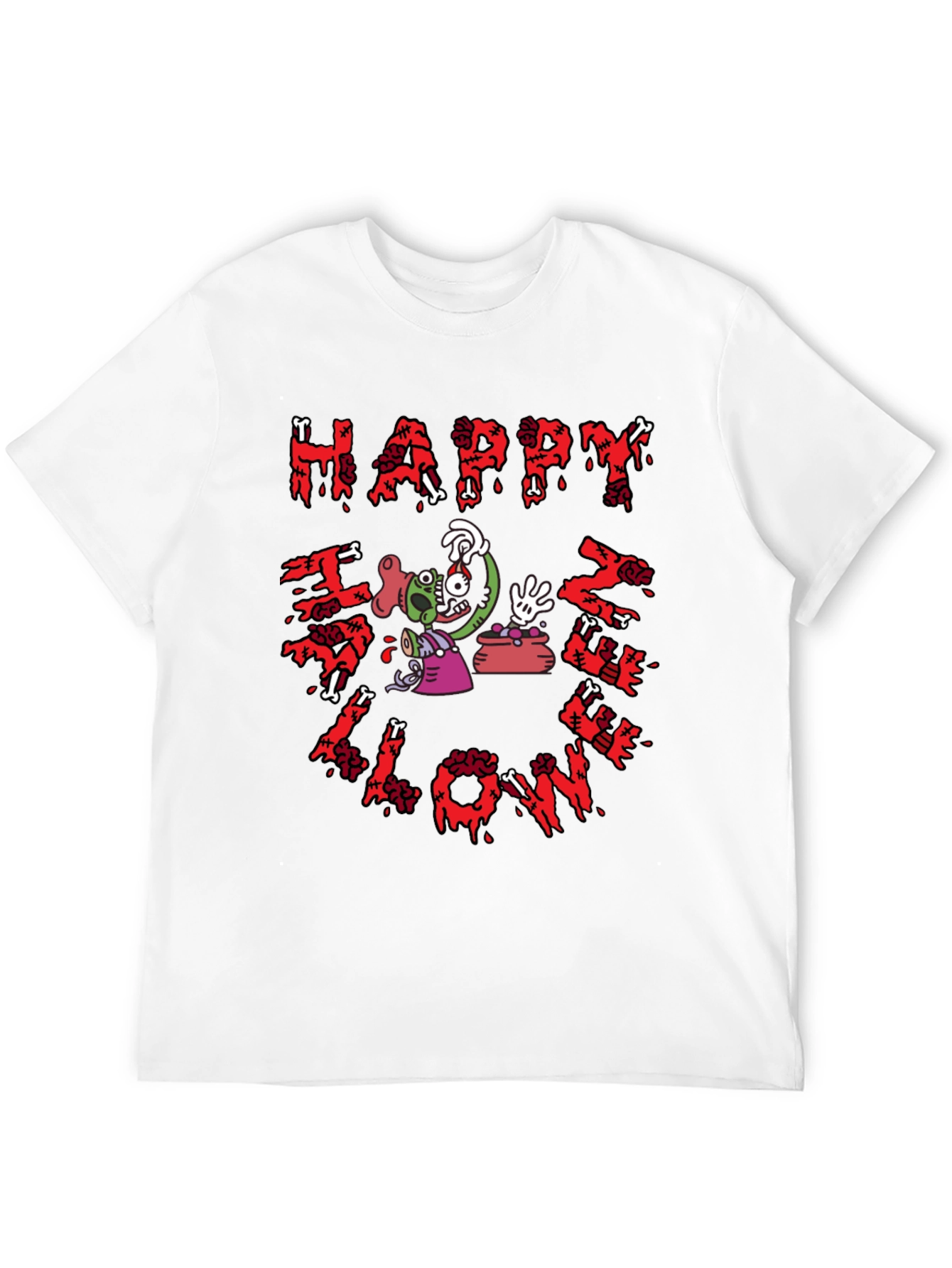 Happy Halloween Zombie T-Shirt