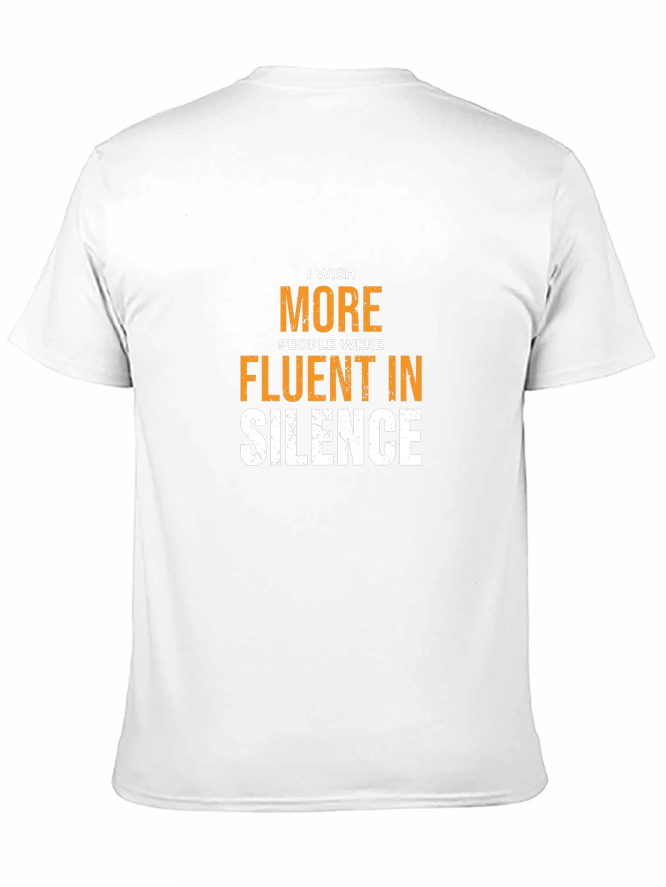 Fluent in Silence Graphic Tee - Trendy Slogan Shirt
