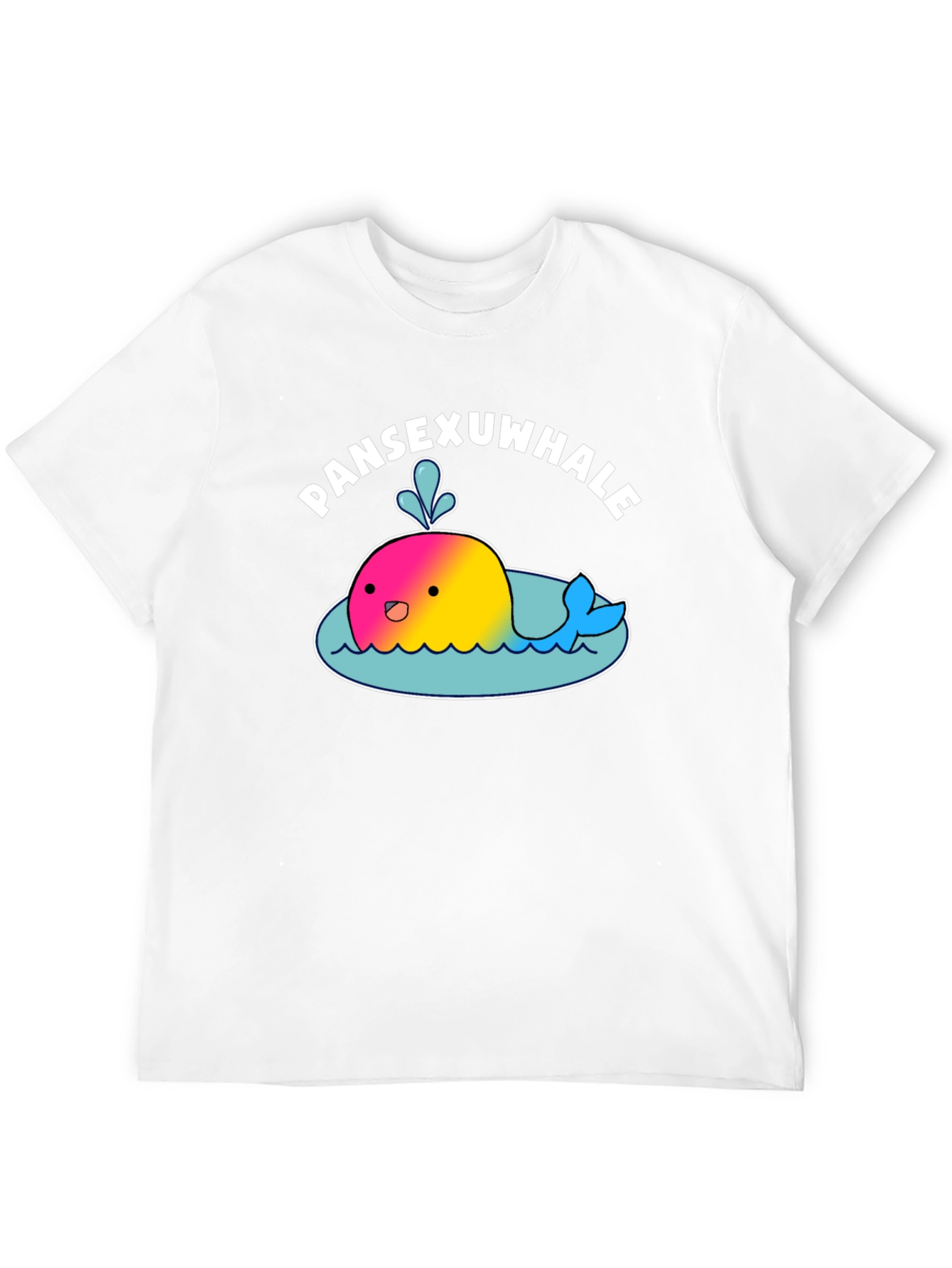 Pansexwhale T-Shirt - Kawaii Pansexual Pride