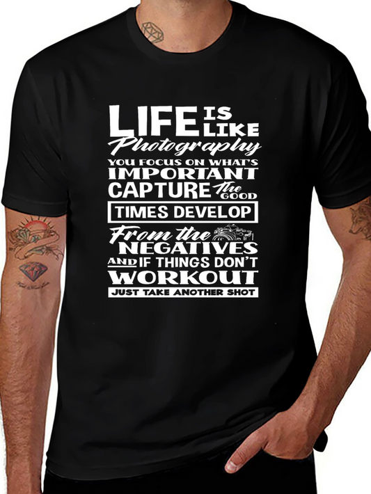 Life is Like Photography Graphic Tee