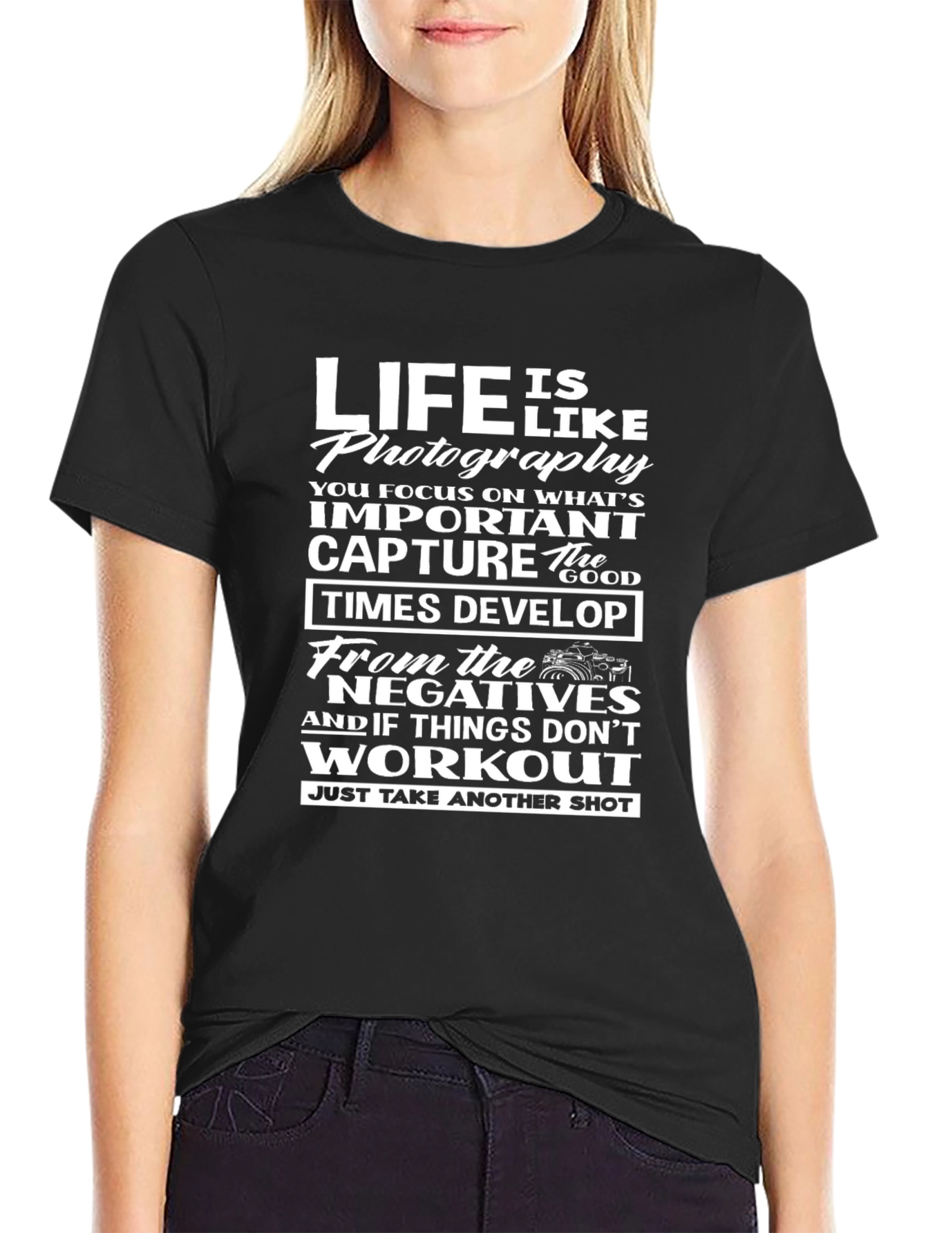 Life is Like Photography Graphic Tee