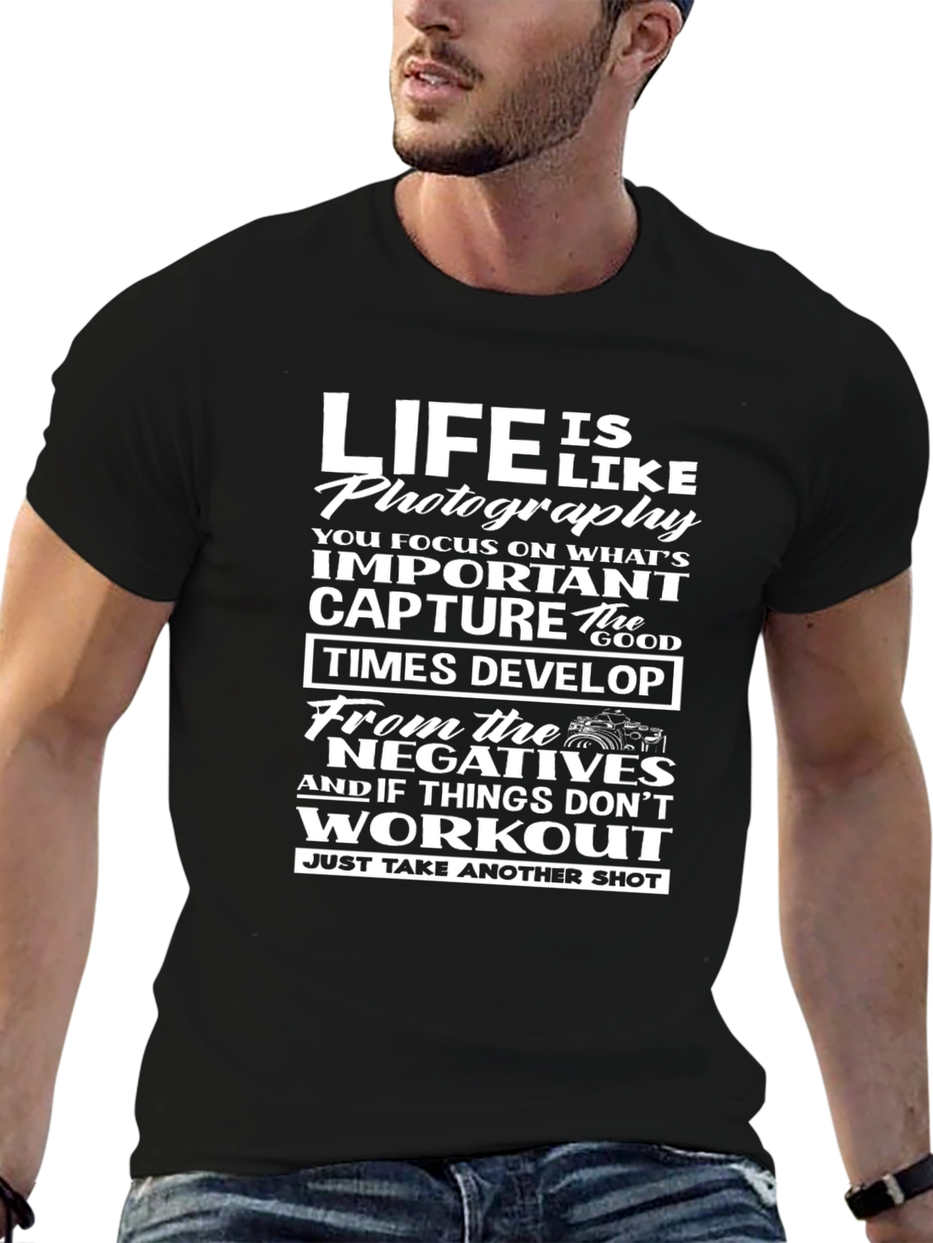 Life is Like Photography Graphic Tee