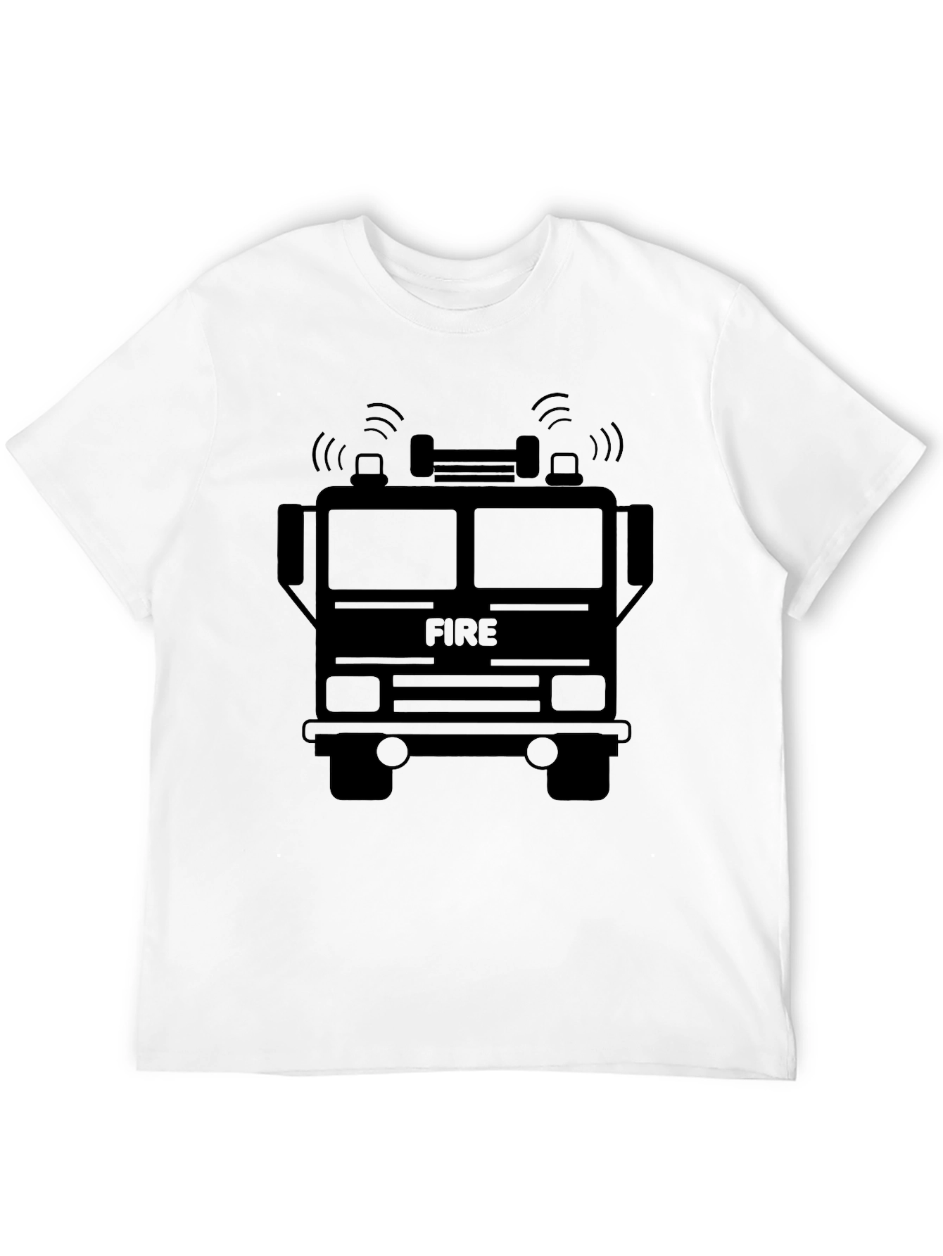 Fire Truck Graphic T-Shirt