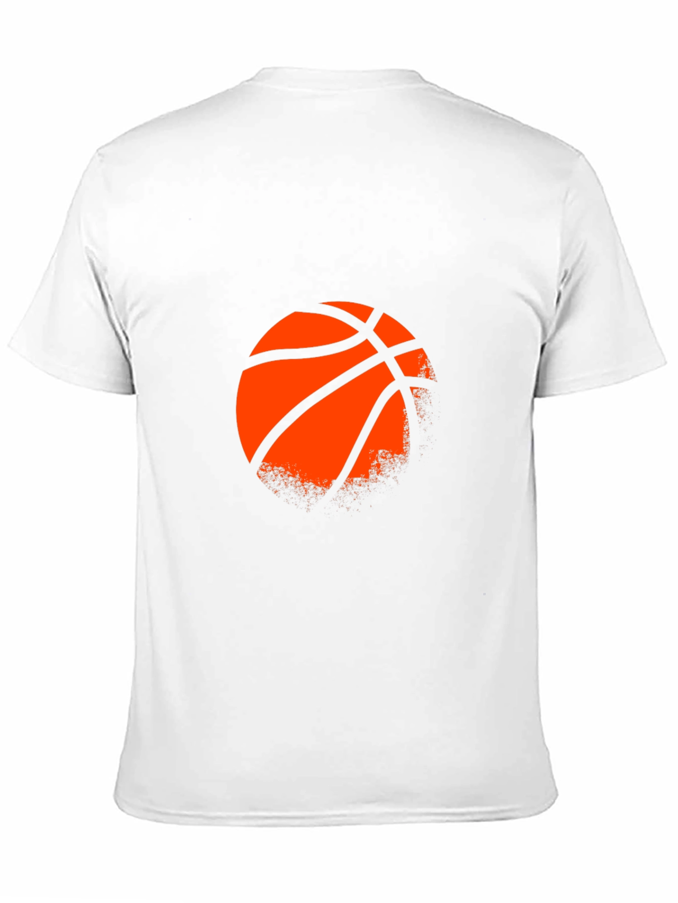 Basketball Graphic T-Shirt - Stylish Mens Black Tee
