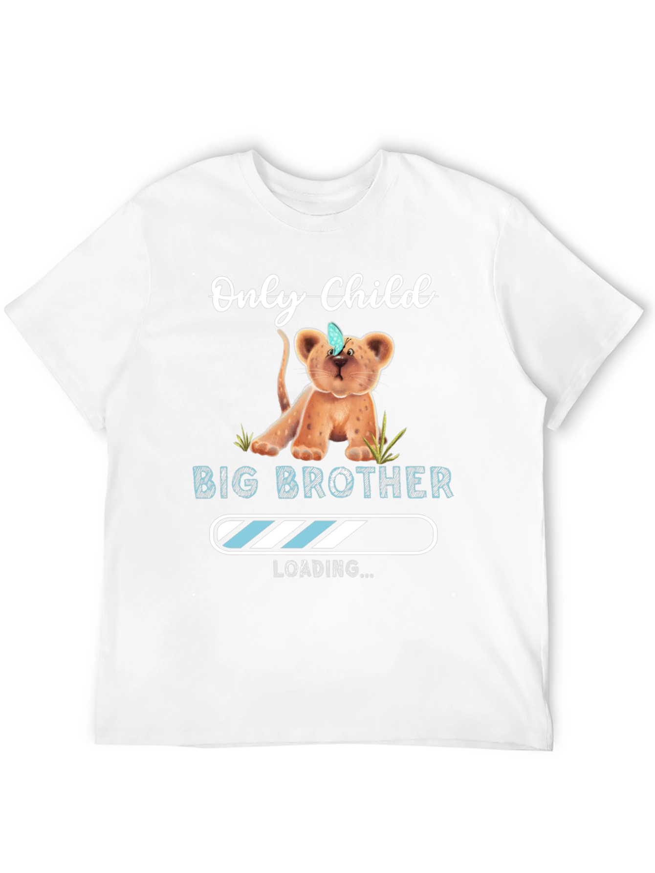 Only Child to Big Brother Loading T-Shirt