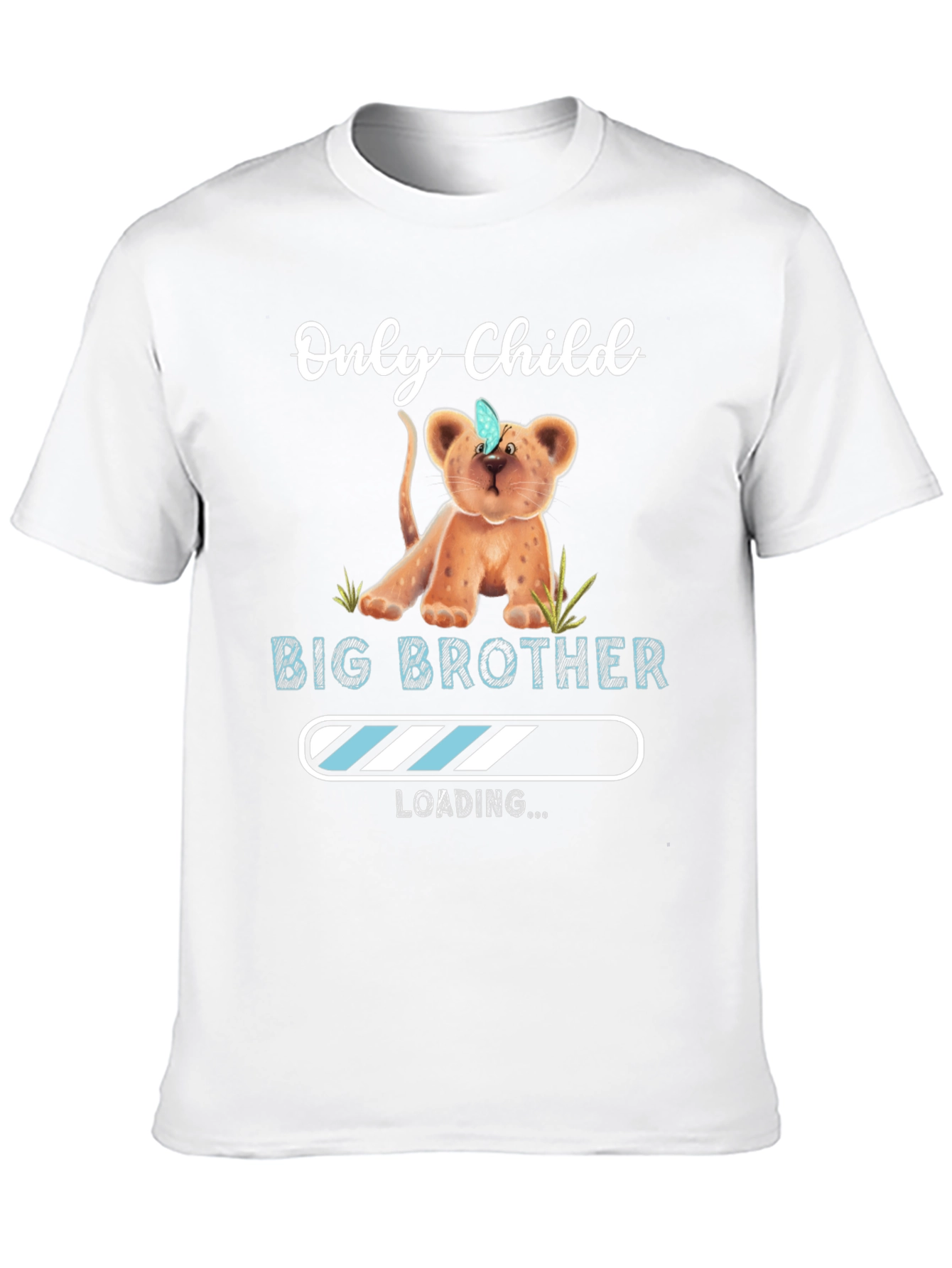 Only Child to Big Brother Loading T-Shirt