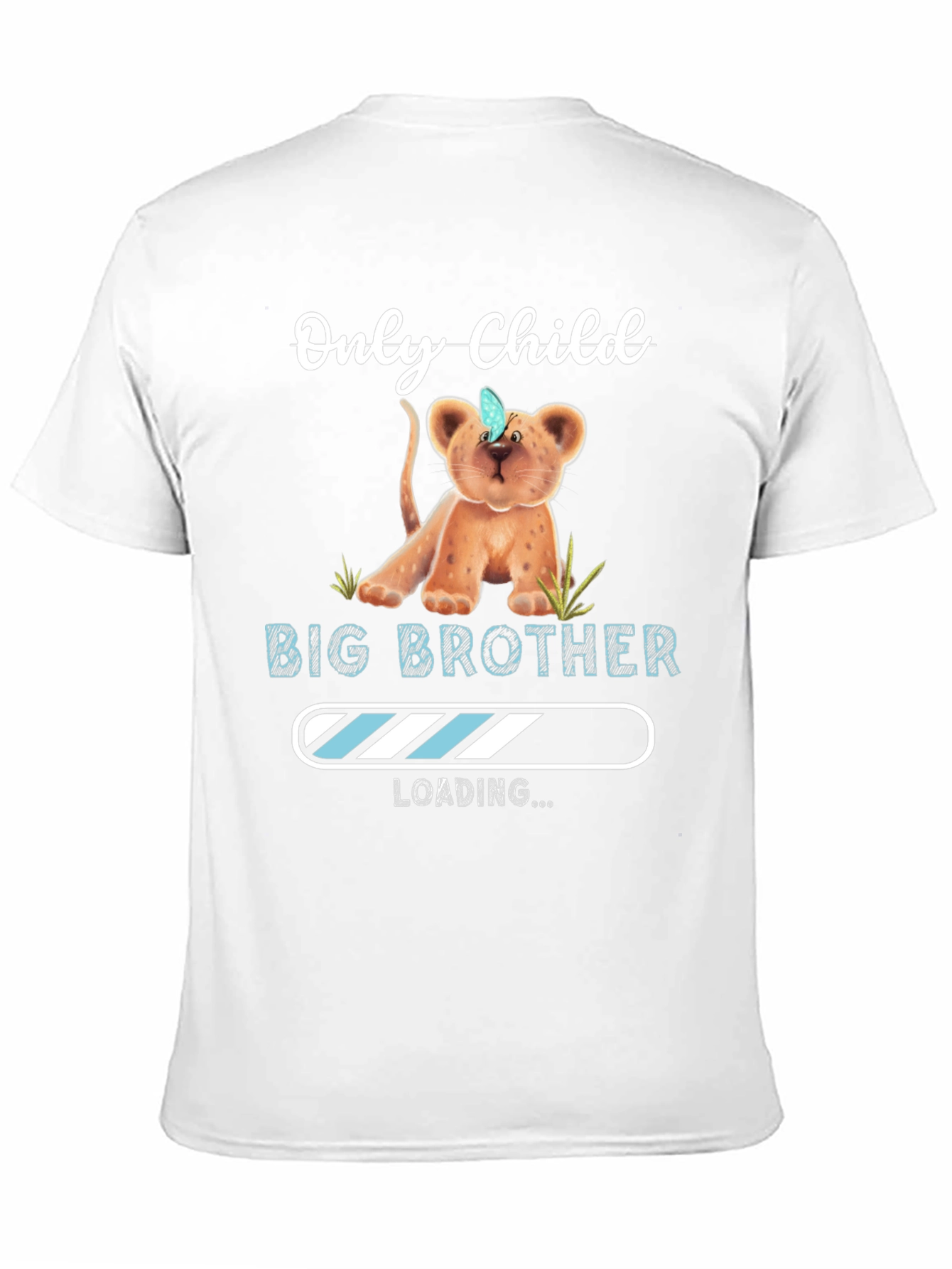 Only Child to Big Brother Loading T-Shirt