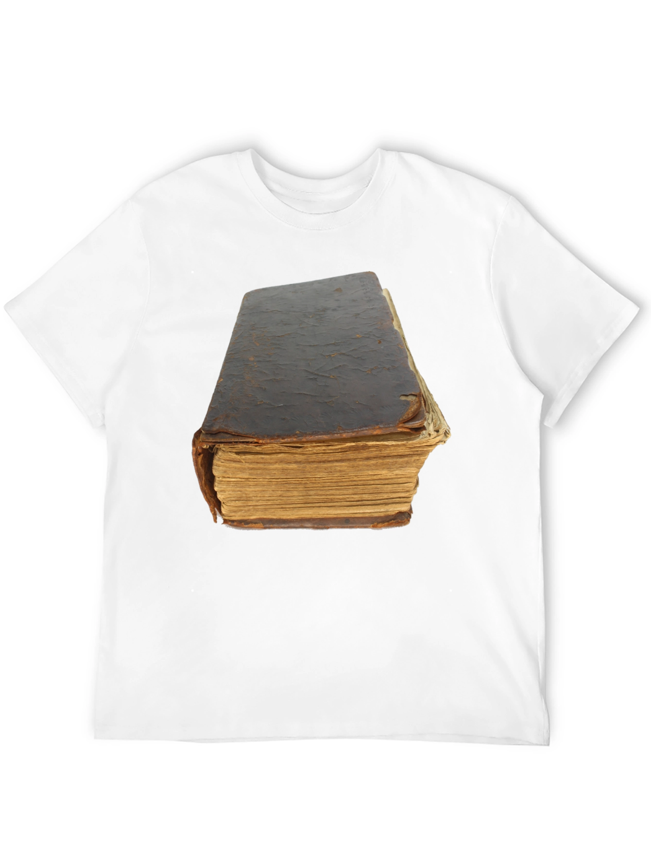 Antique Book T-Shirt - Literary Novelty Tee