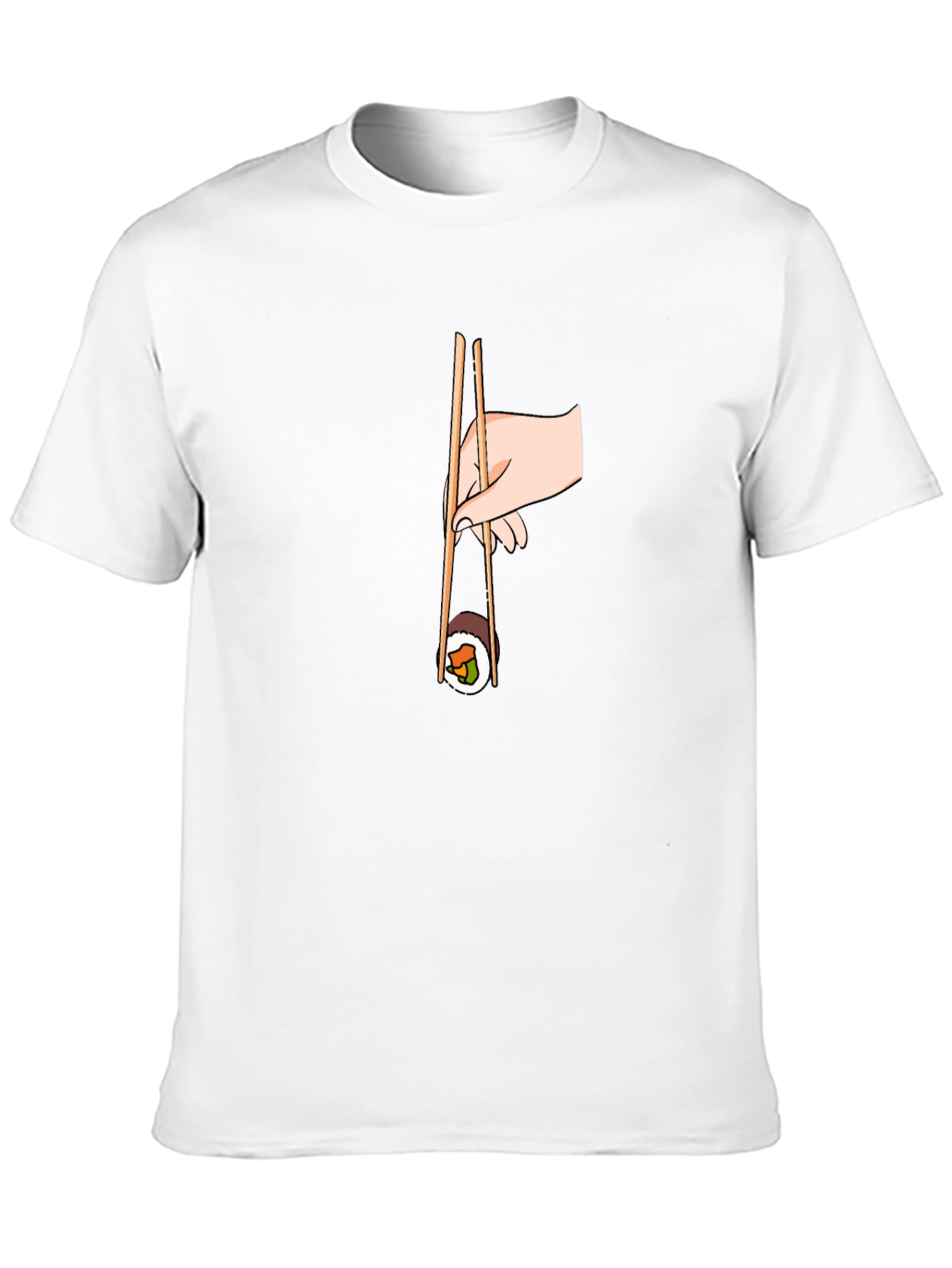 Sushi Lover T-Shirt - Chopsticks Graphic Tee