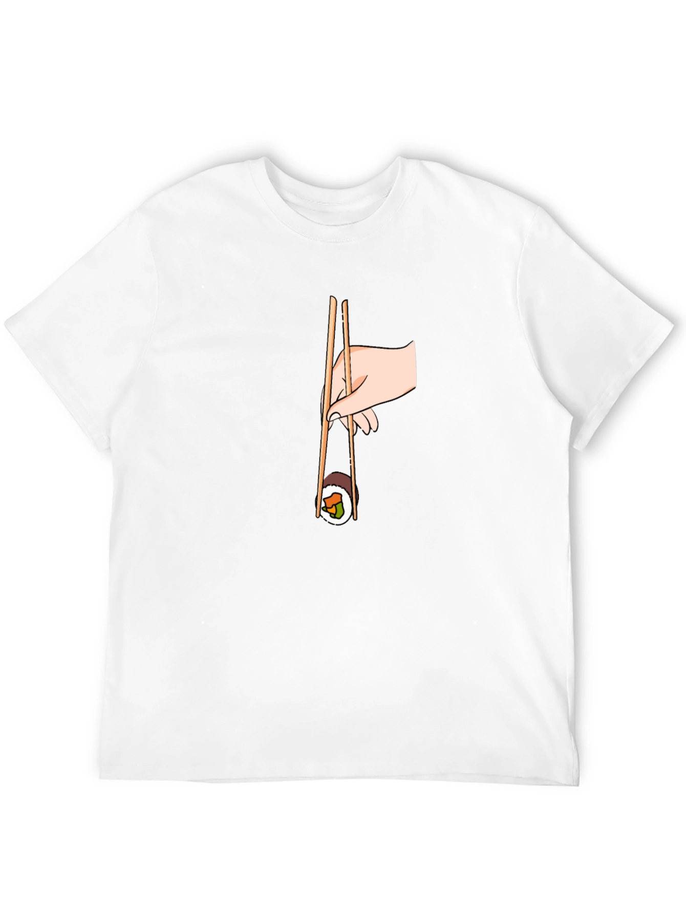 Sushi Lover T-Shirt - Chopsticks Graphic Tee