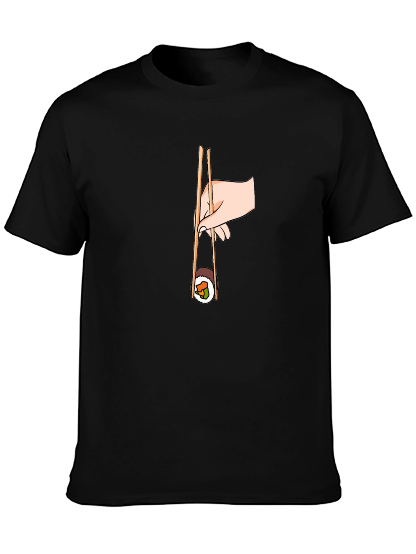 Sushi Lover T-Shirt - Chopsticks Graphic Tee