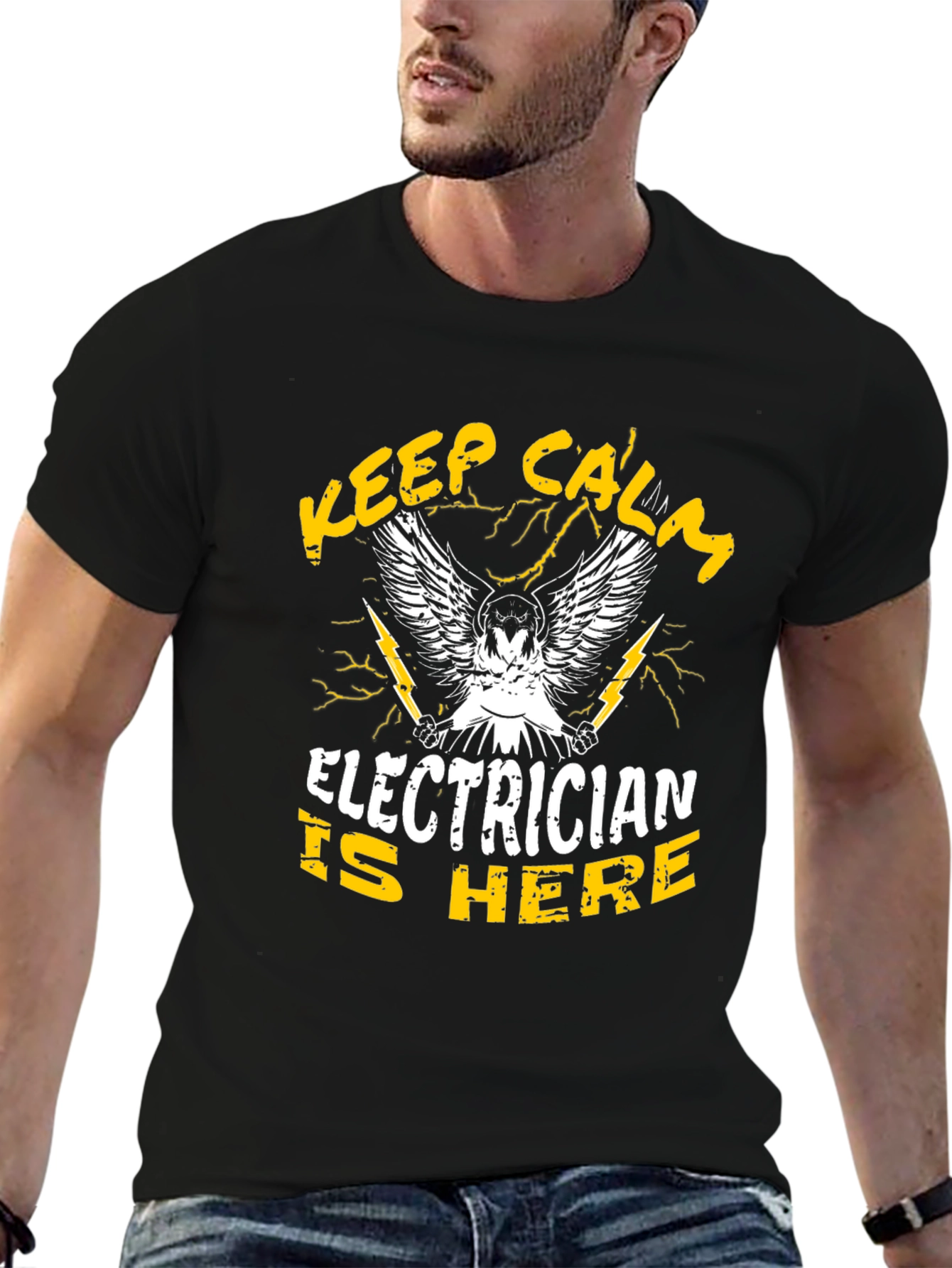 Keep Calm Electrician T-Shirt