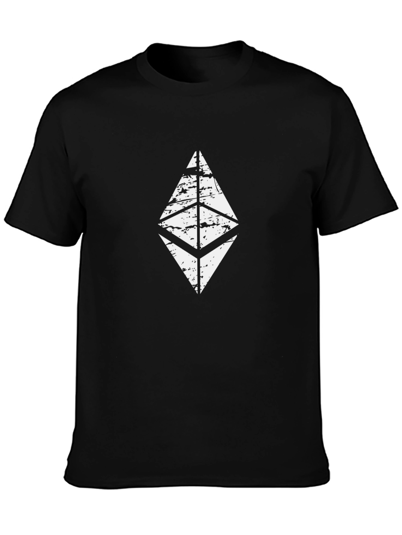 Ethereum Logo Black T-Shirt - Crypto Fashion