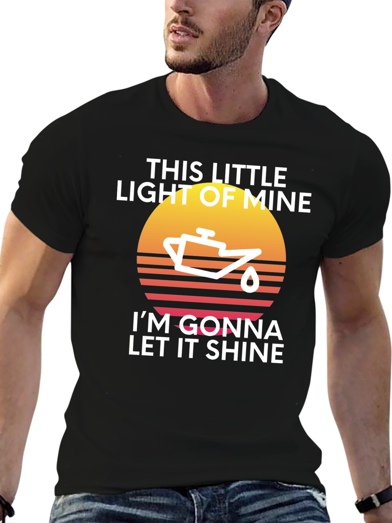This Little Light Of Mine Mechanic T-Shirt