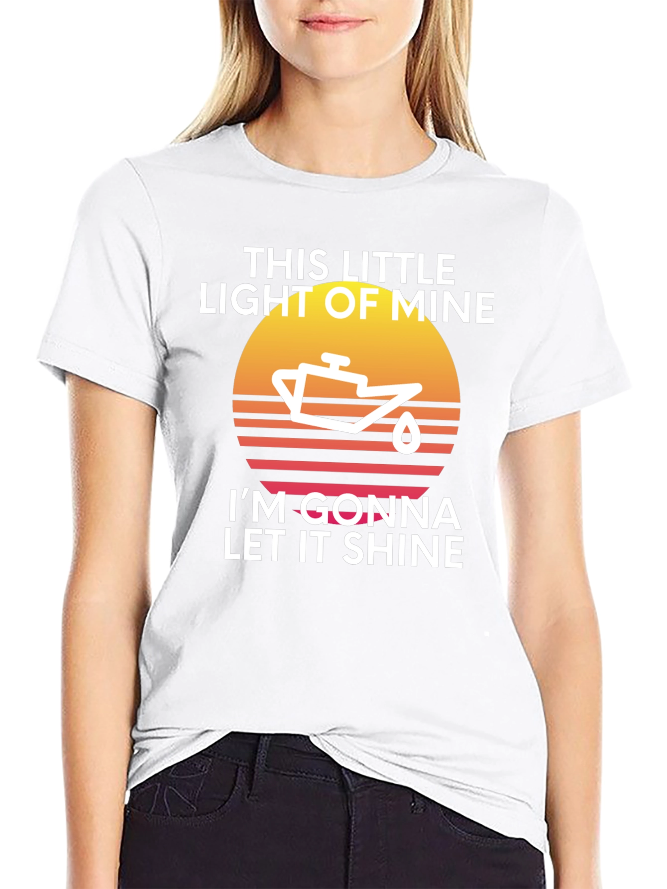 This Little Light Of Mine Mechanic T-Shirt