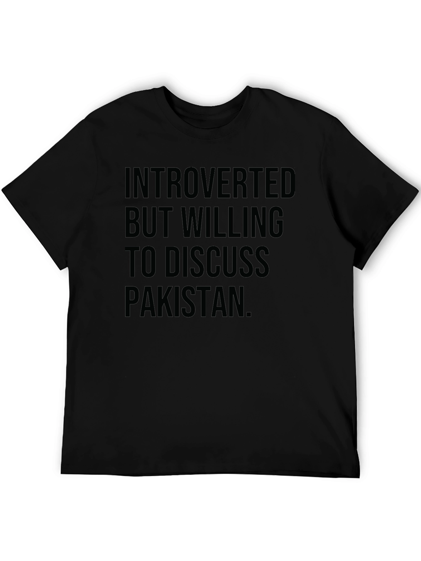 Introverted Pakistan Discussion T-Shirt