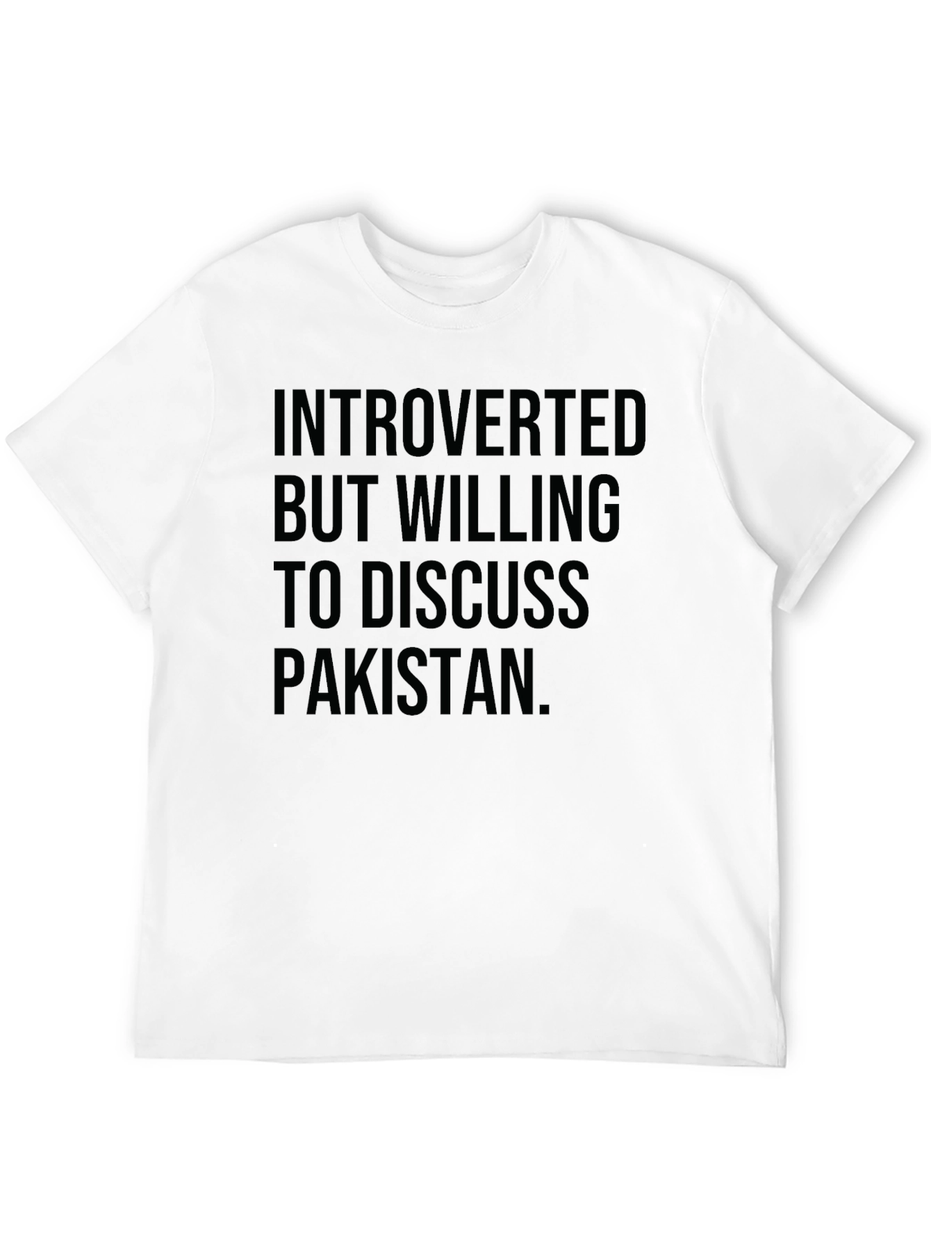 Introverted Pakistan Discussion T-Shirt